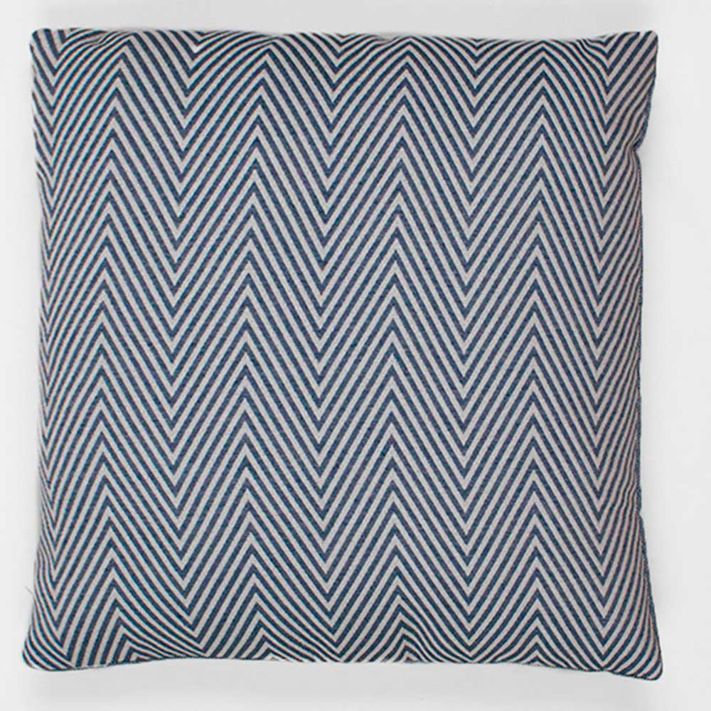 CUSCINO JACQUARD BLU FELI