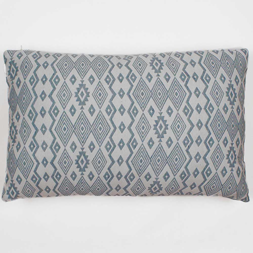 CUSCINO MADRAS JACQUARD 02 SMERALDO