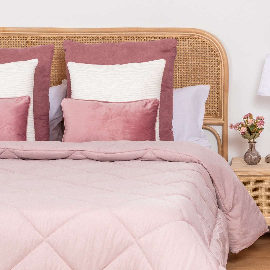 PIUMINO TINTA UNITA EFFETTO CONSUMATO