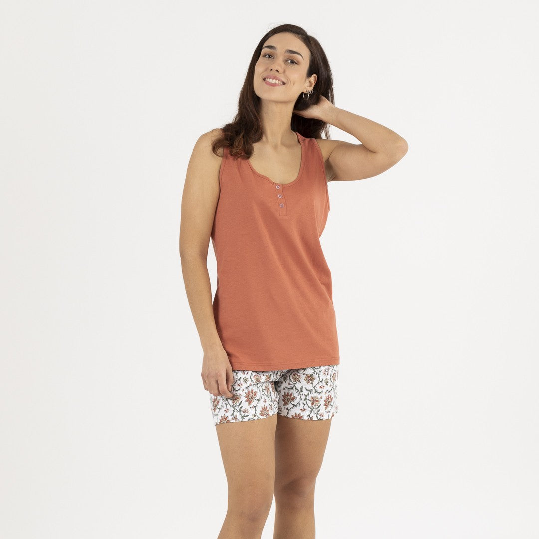 Pigiama con spalline da donna Isabel