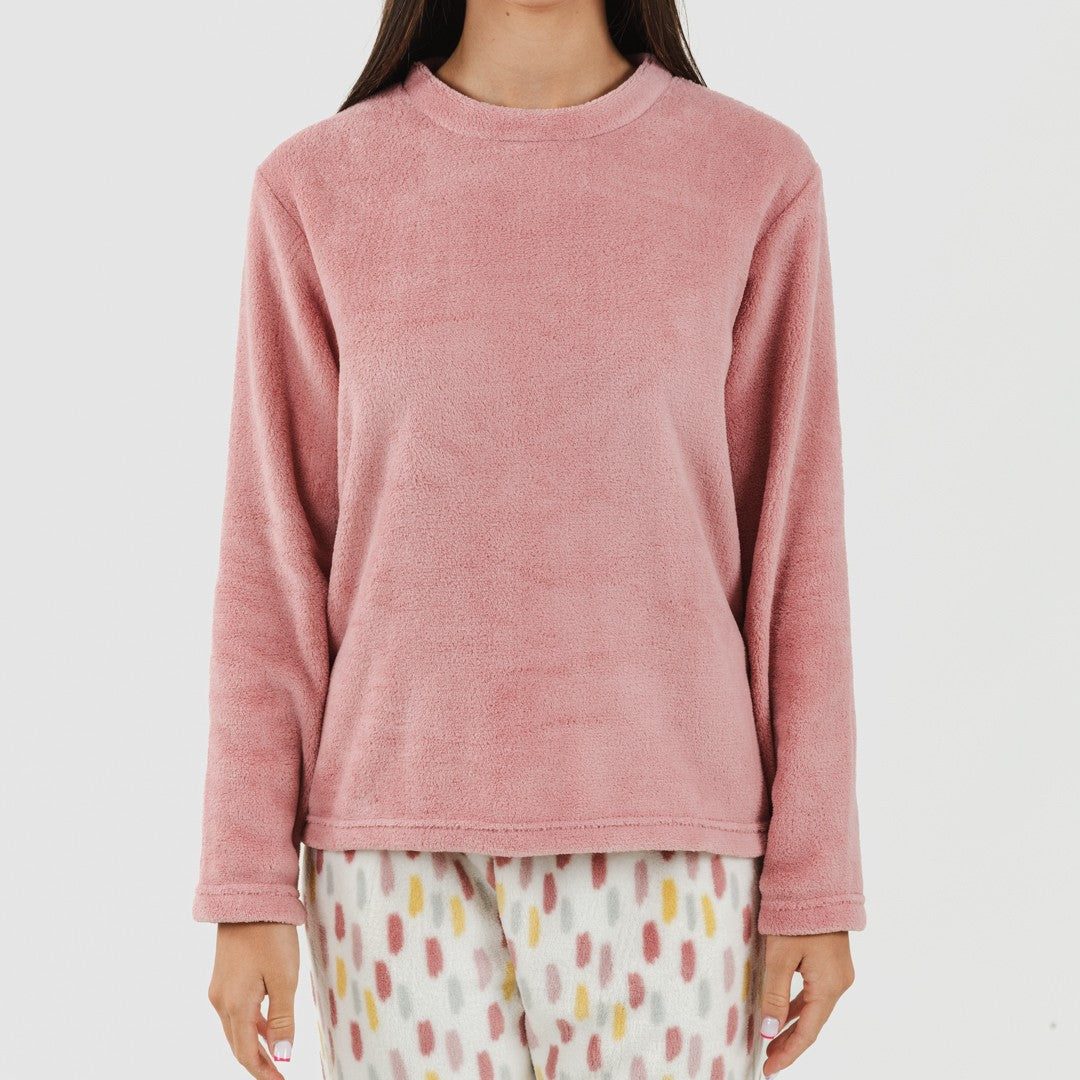 PIGIAMA DA DONNA CORALLO CON CARTA MACULATA