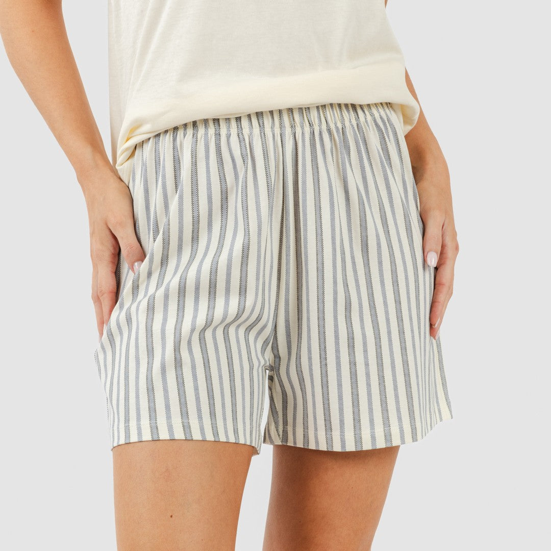 PIGIAMA BRIGHTON A RIGHE CON SPALLINE ALG PER DONNA