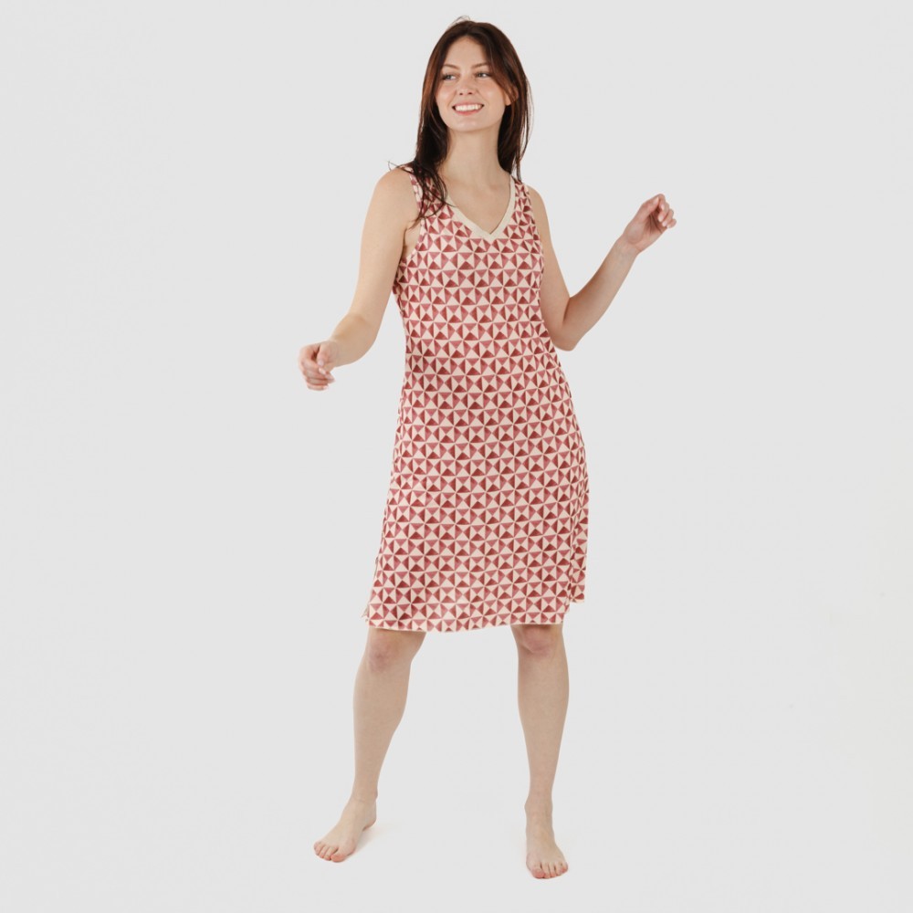 Abito MIDI morbido con spalline Tucson