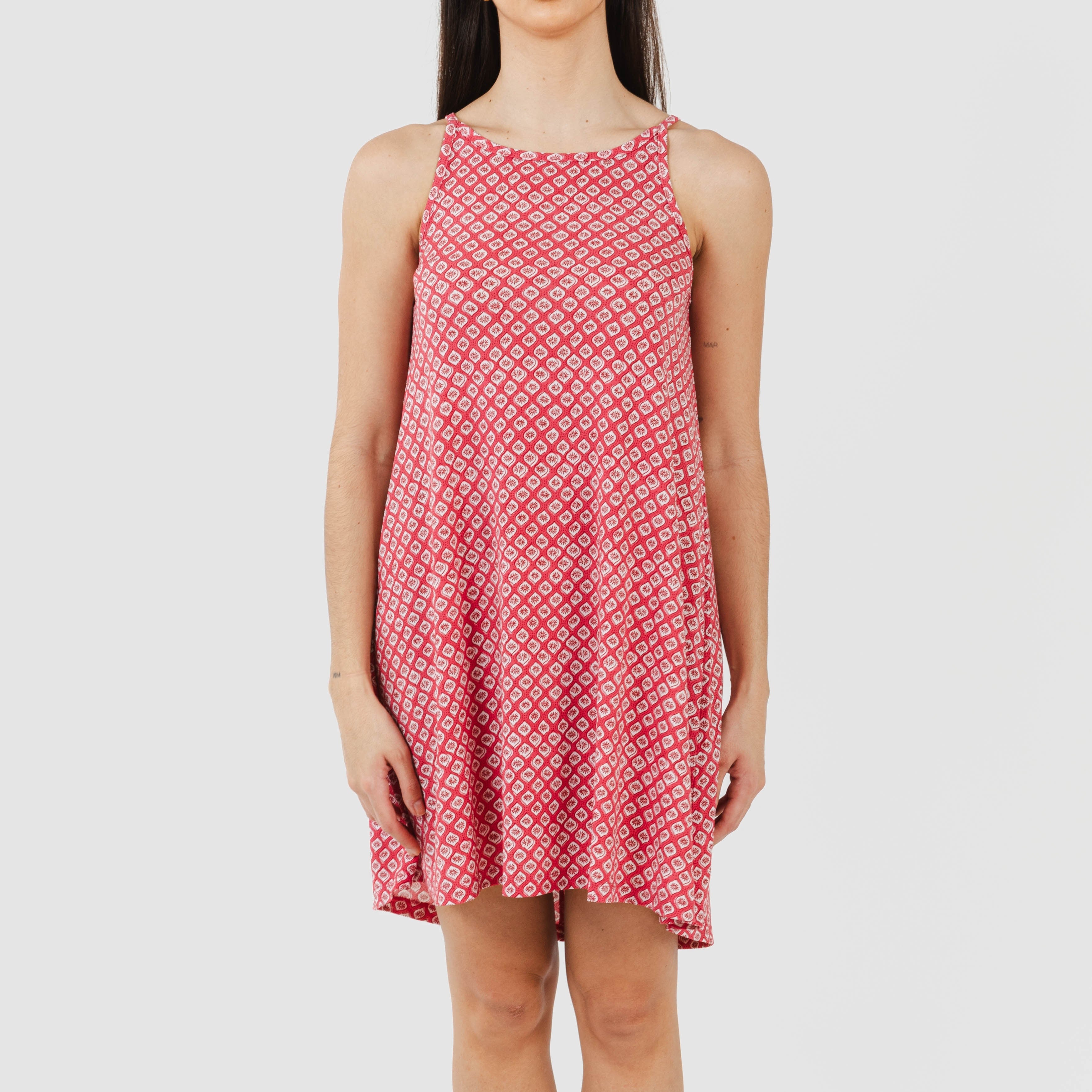 Abito corto con spalline di Neville Crepe