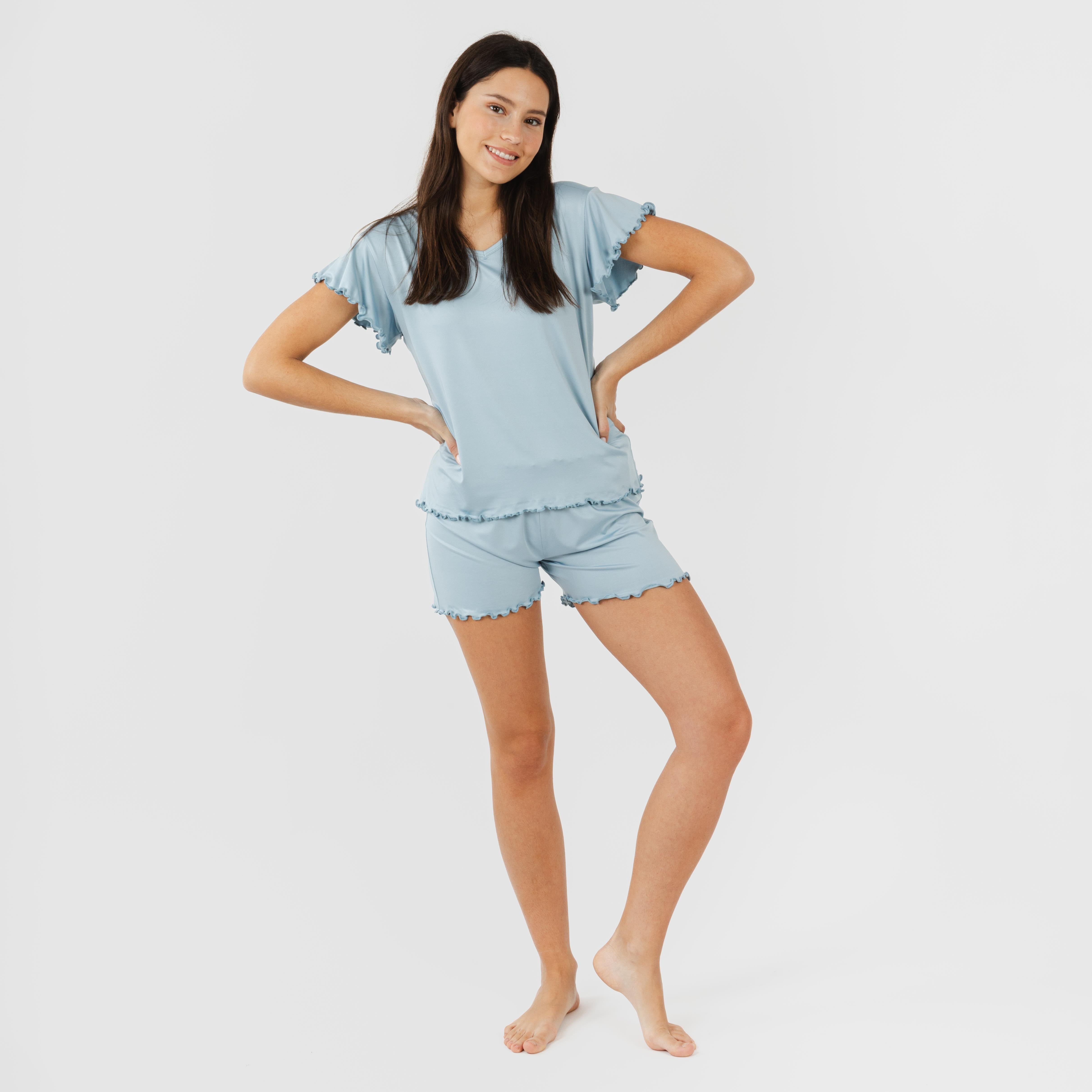 CRT M/SHORT PIGIAMA MORBIDO E SEMPLICE DA DONNA