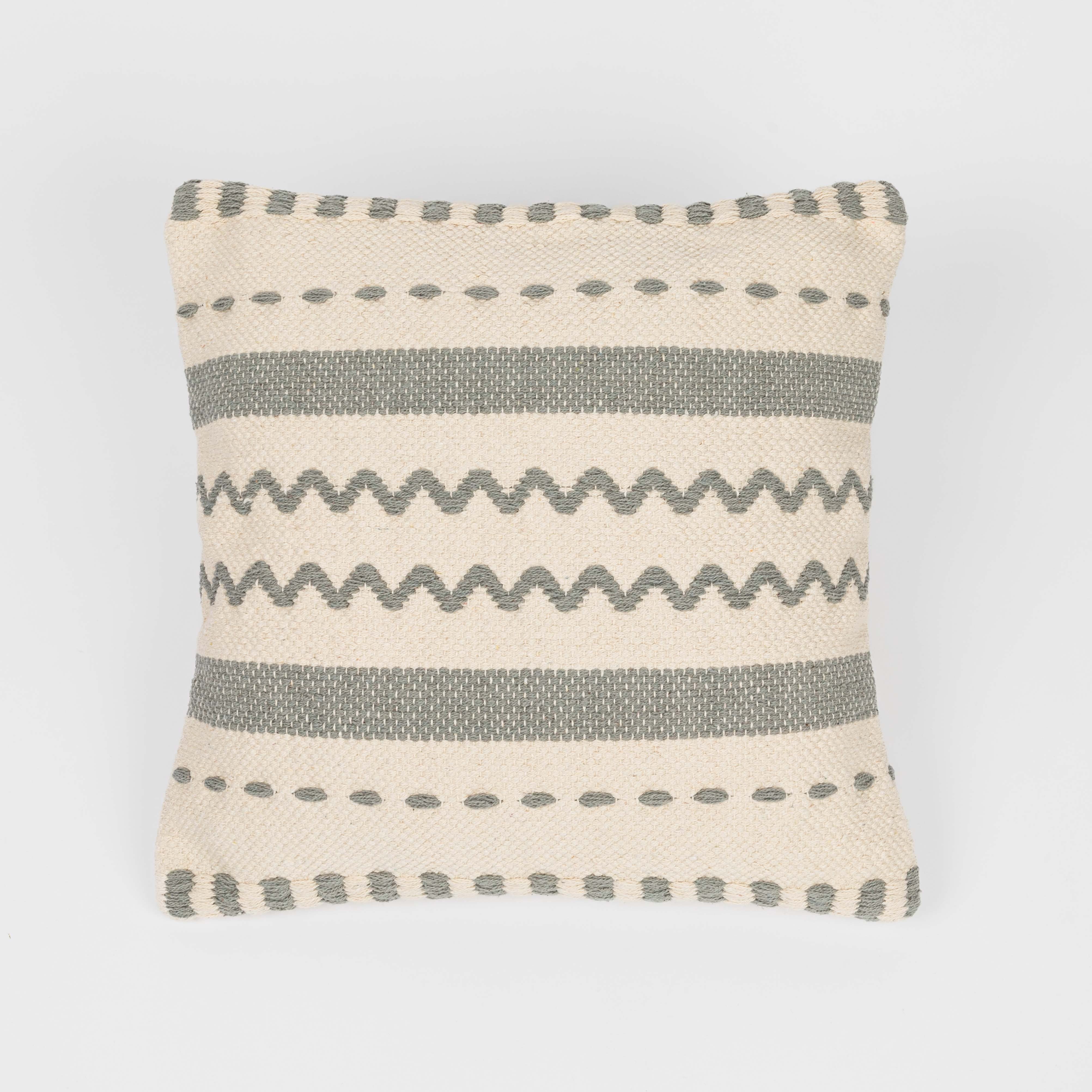 Cojín cuadrante algodón Leito 45x45 - funda + relleno