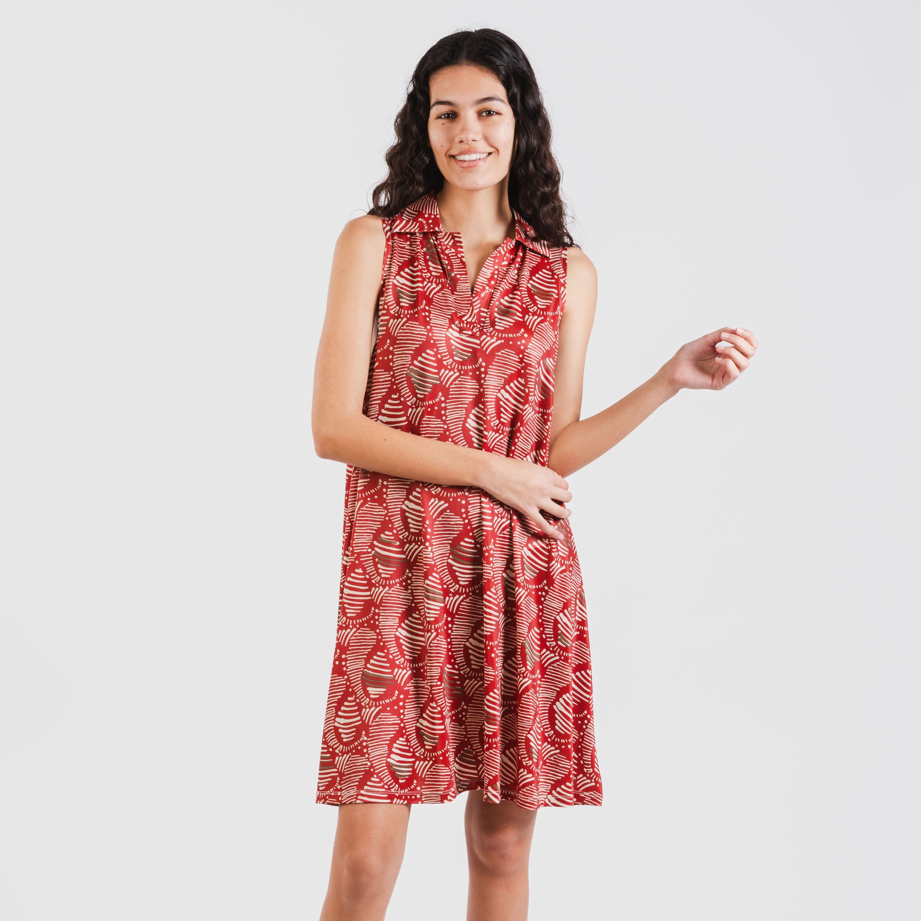 ABITO ZUMAIA CON SCOLLO A REVERS MORBIDO CRT