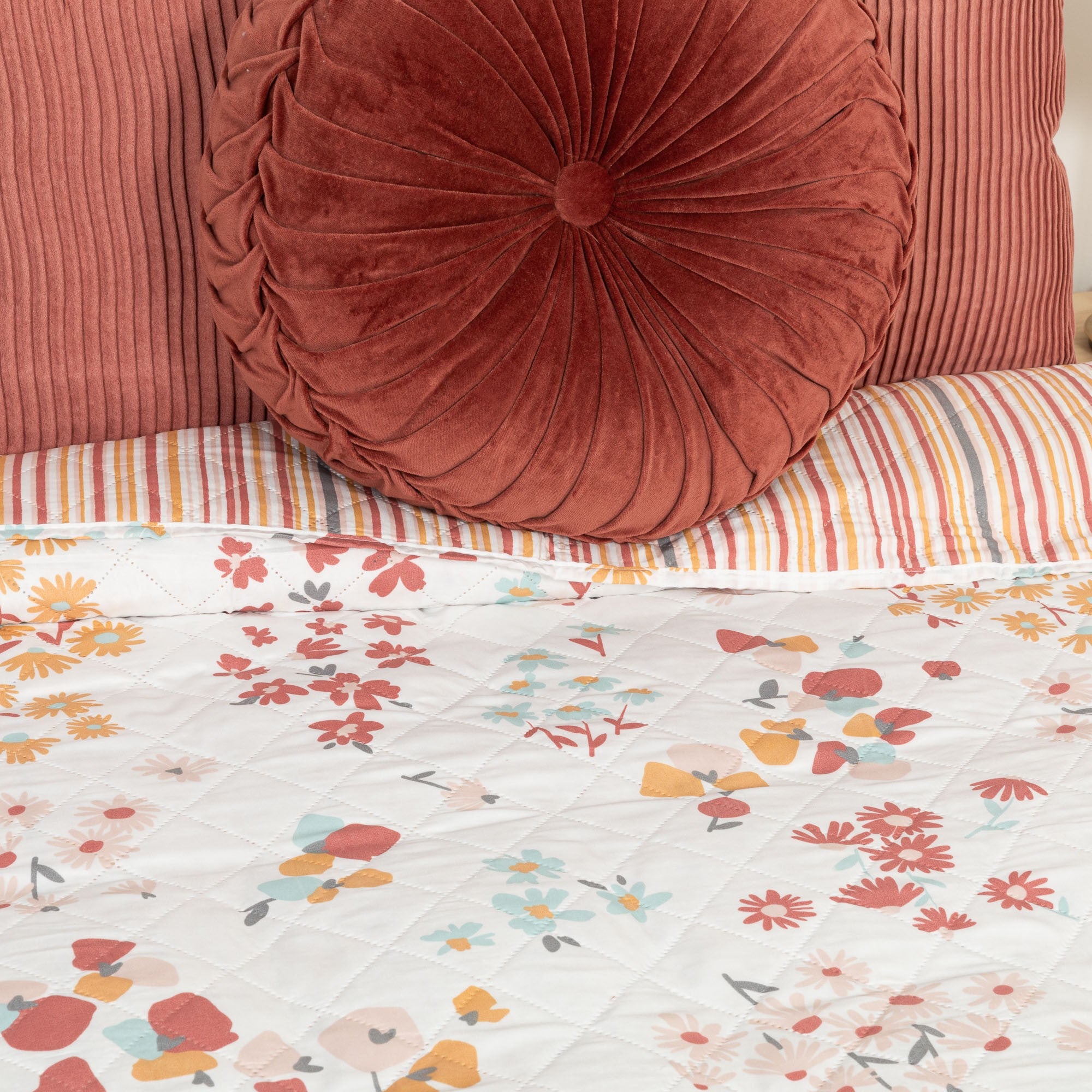 Colcha bouti Arauz acuarela