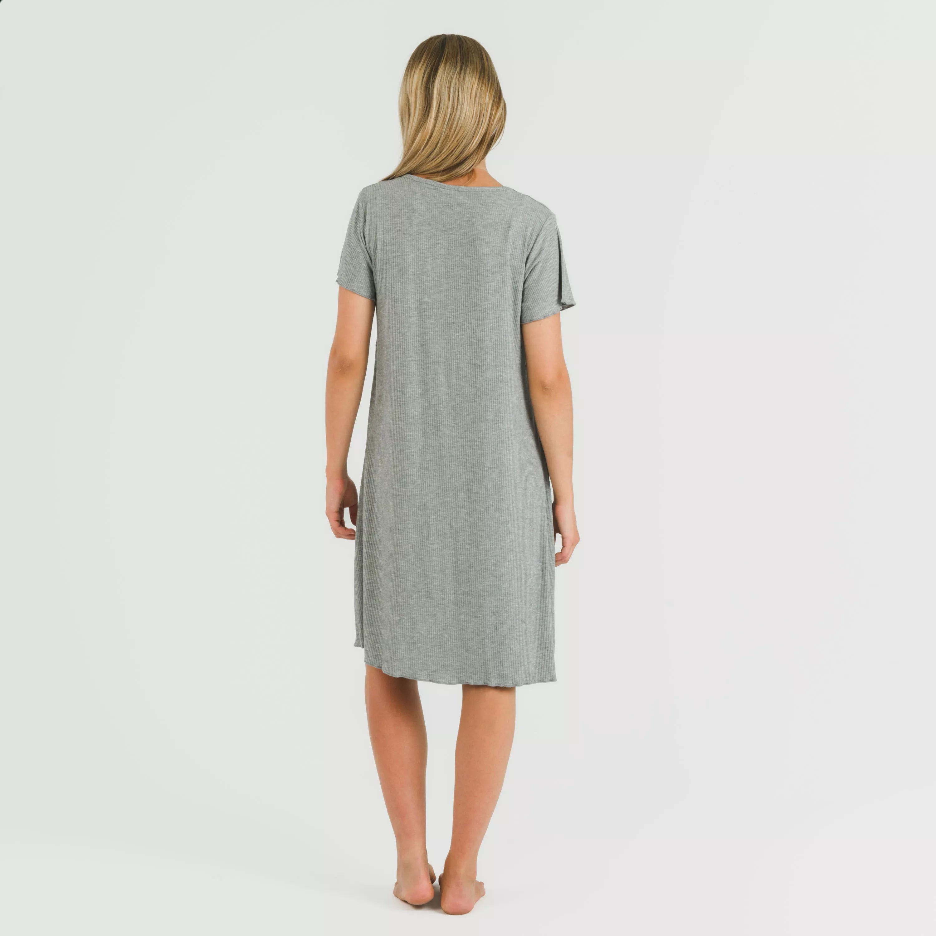 BLUSON A MANICHE CORTE A COSTINE IN VISCOSA TINTA UNITA