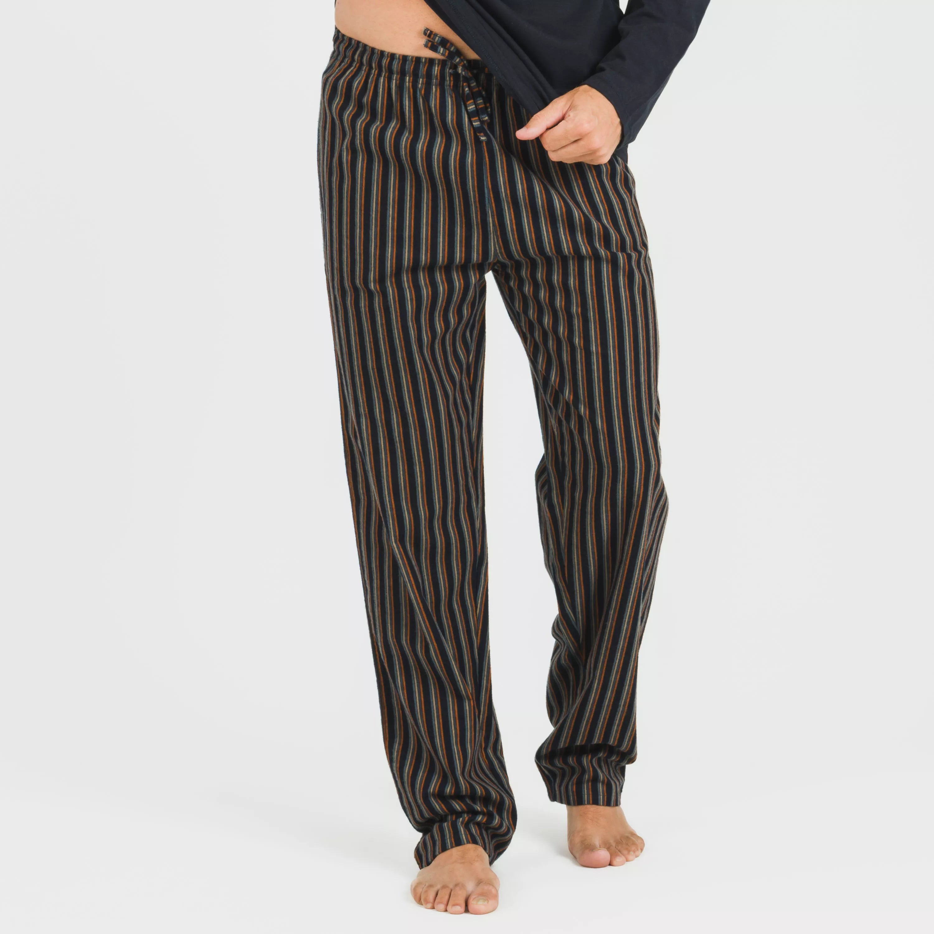 PIGIAMA IN FLANELLA A STRISCE VERMONT DA UOMO