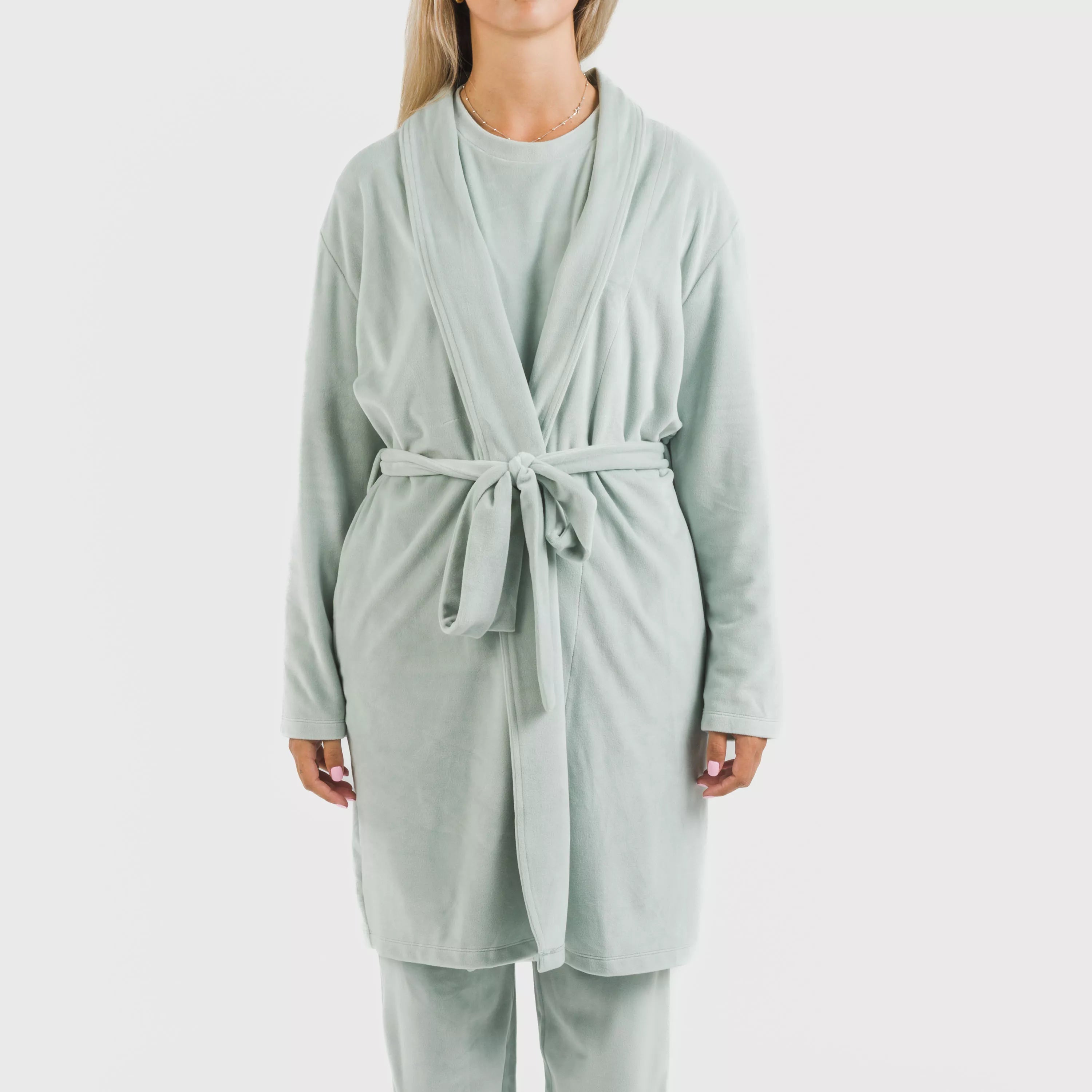 VESTAGLIA IN VELLUTO SEMPLICE