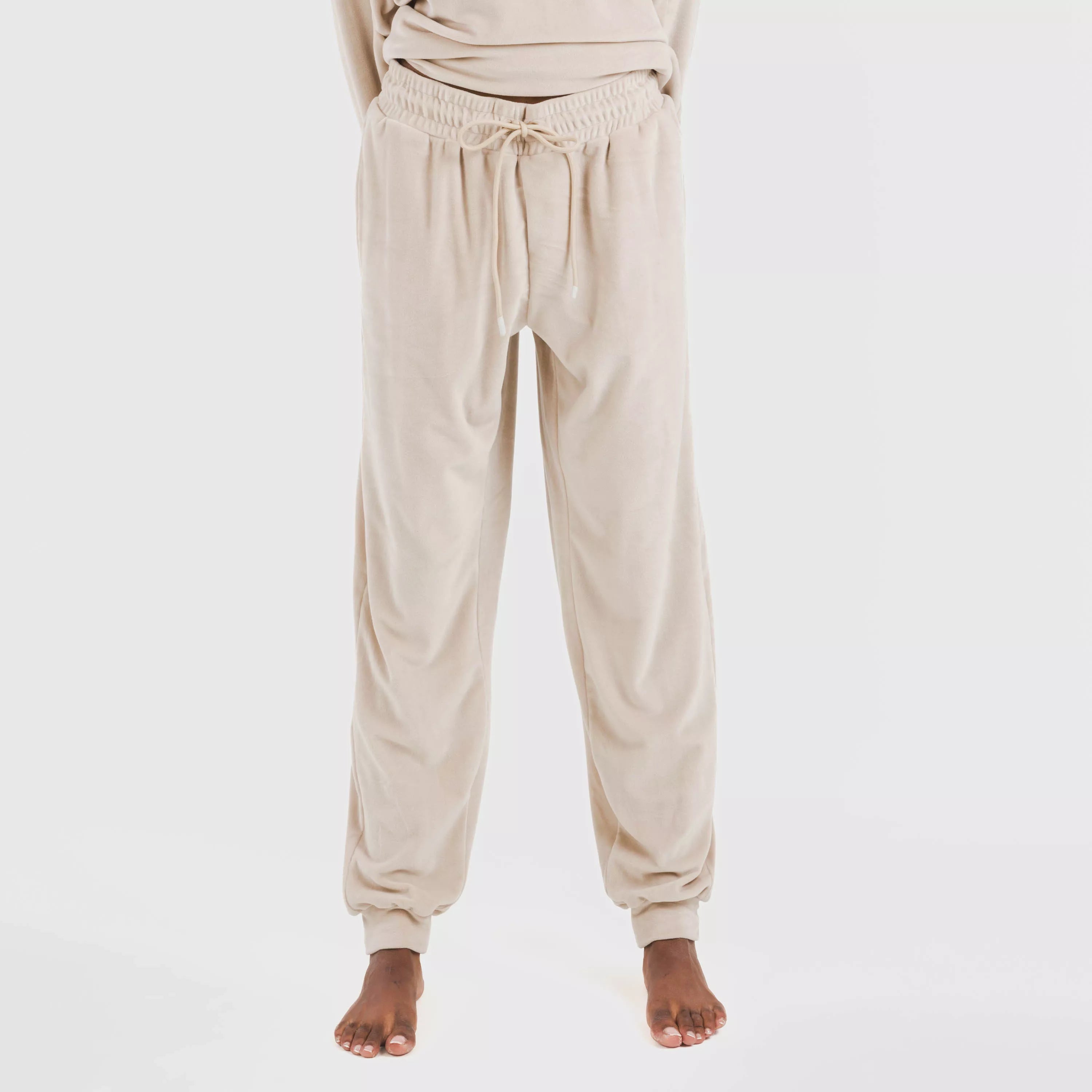 PIGIAMA LUNGO IN VELLUTO SEMPLICE