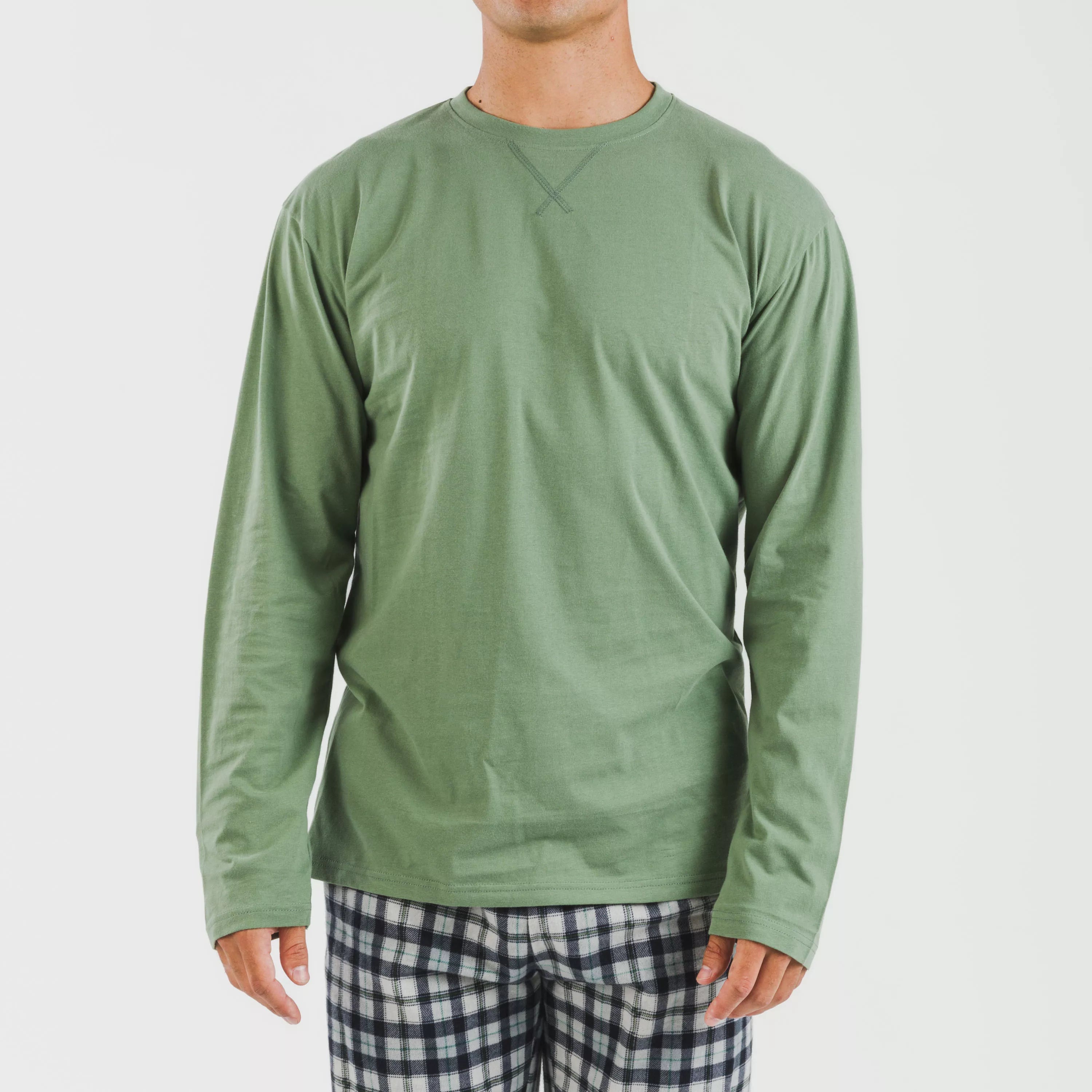 PIGIAMA IN FLANELLA A QUADRI DA UOMO JAVIER