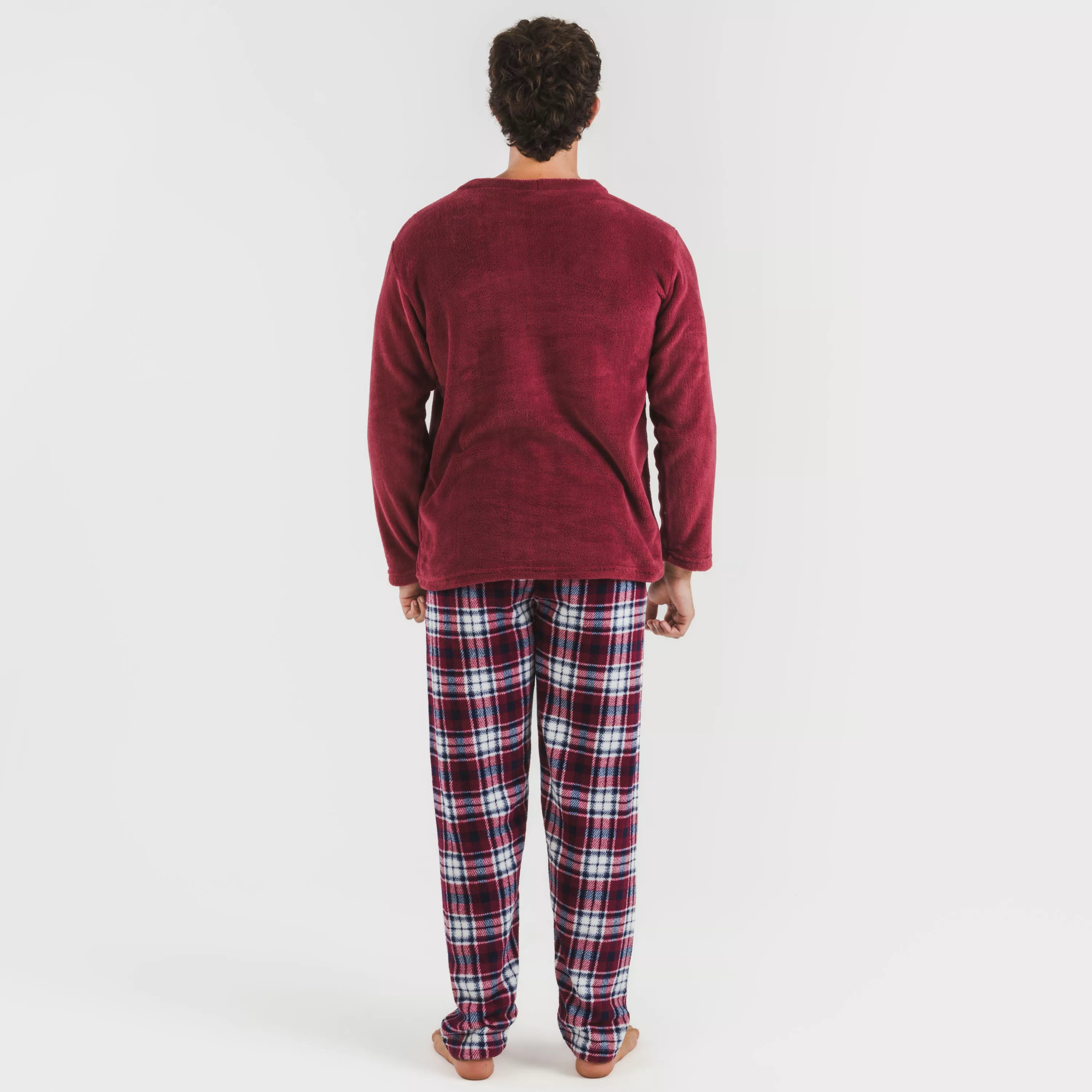 PIGIAMA CORALLO DA UOMO A QUADRI DIDO