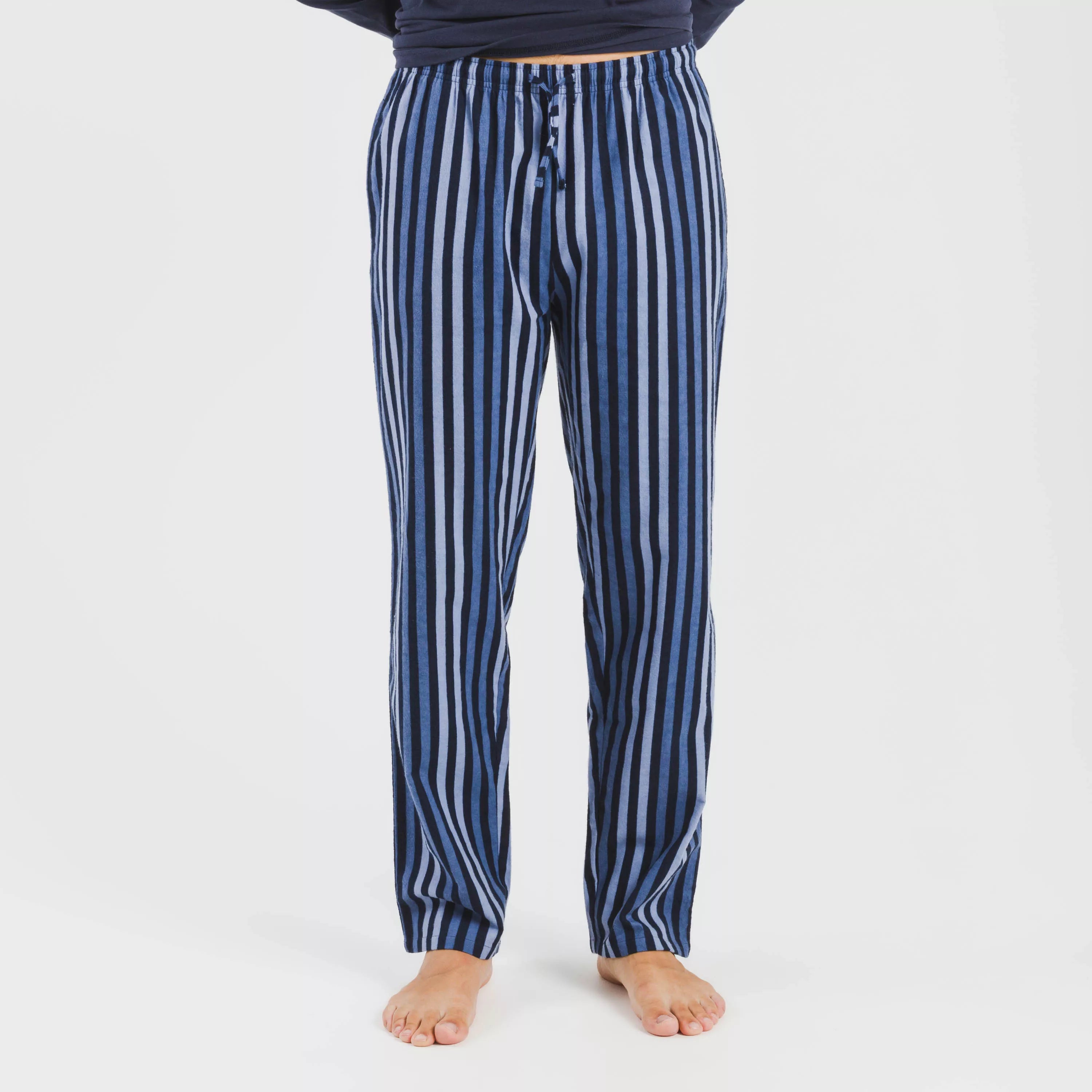 PIGIAMA IN FLANELLA A RIGHE DA UOMO VINICIUS