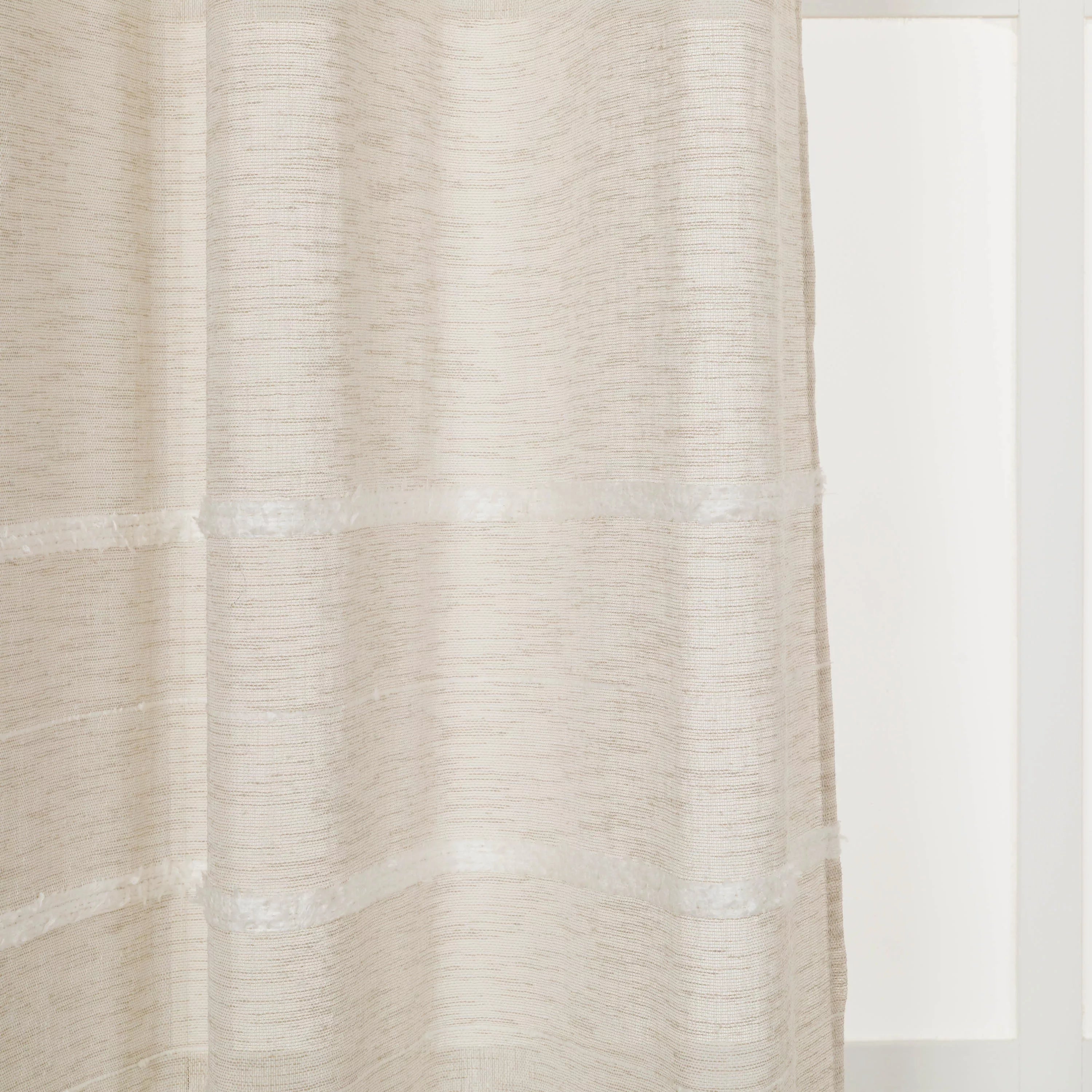 TENDA CON OCCHIELLI A STRISCE ORIZZONTALI CARMONA