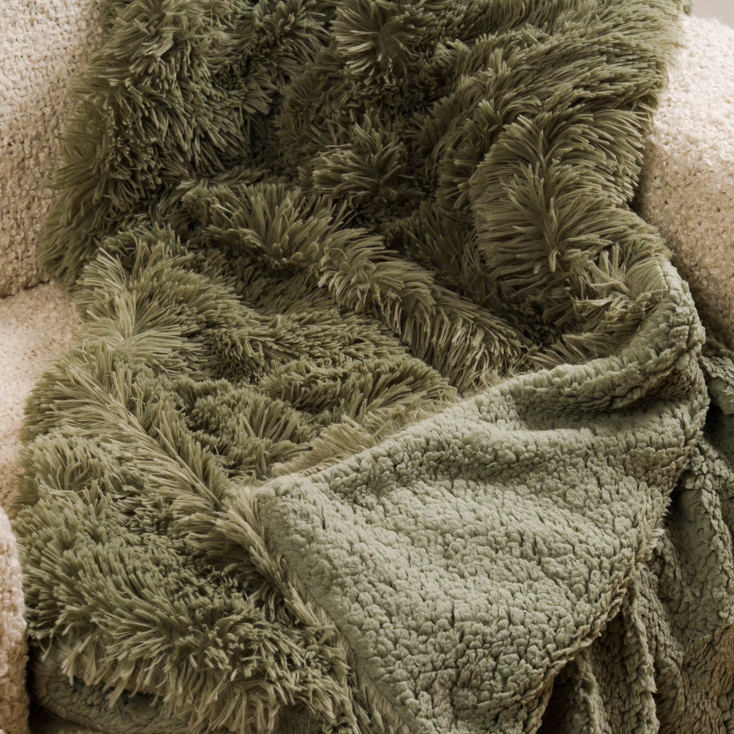 COPERTA IN PELLICCIA SHERPA SEMPLICE