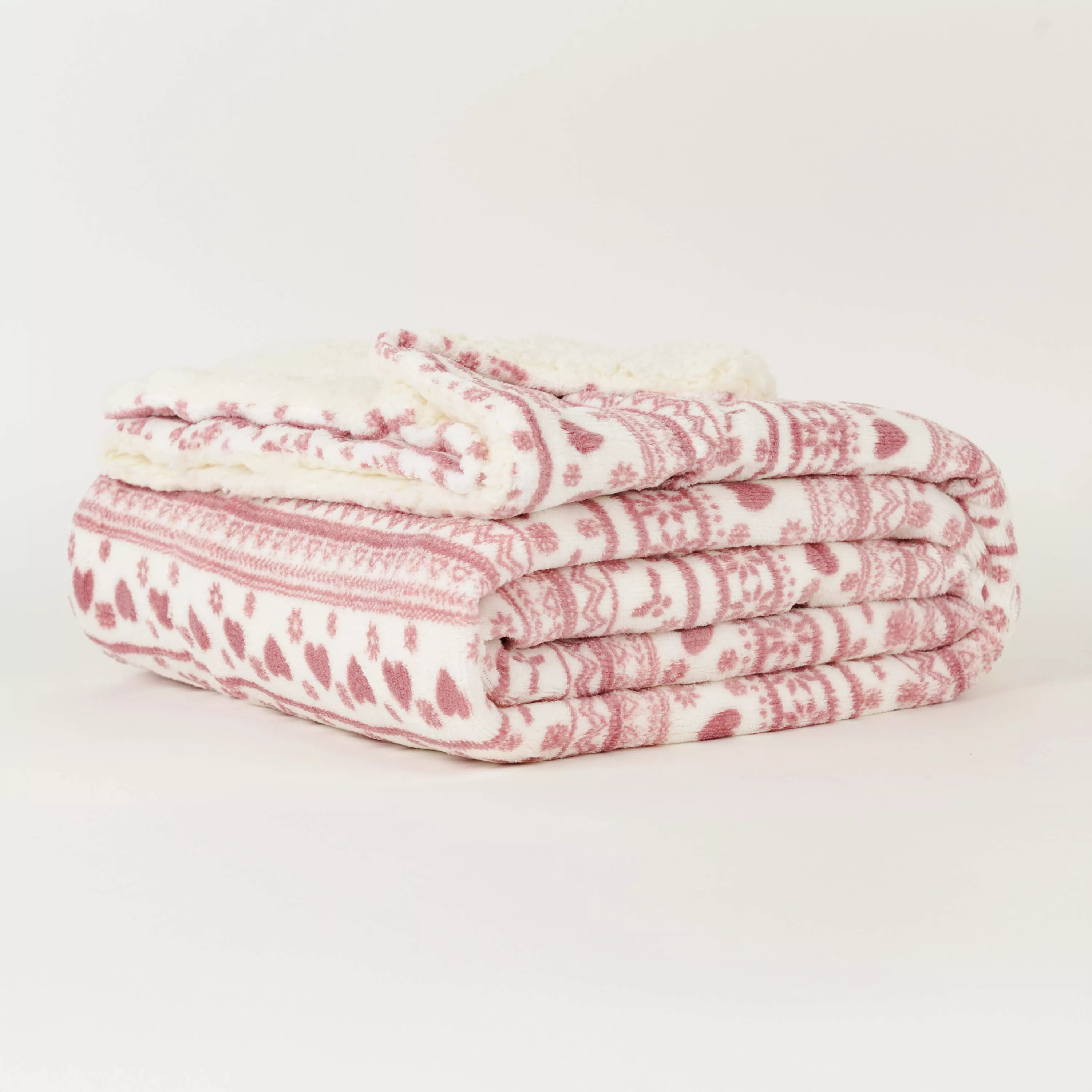 COPERTA CANDY SHERPA