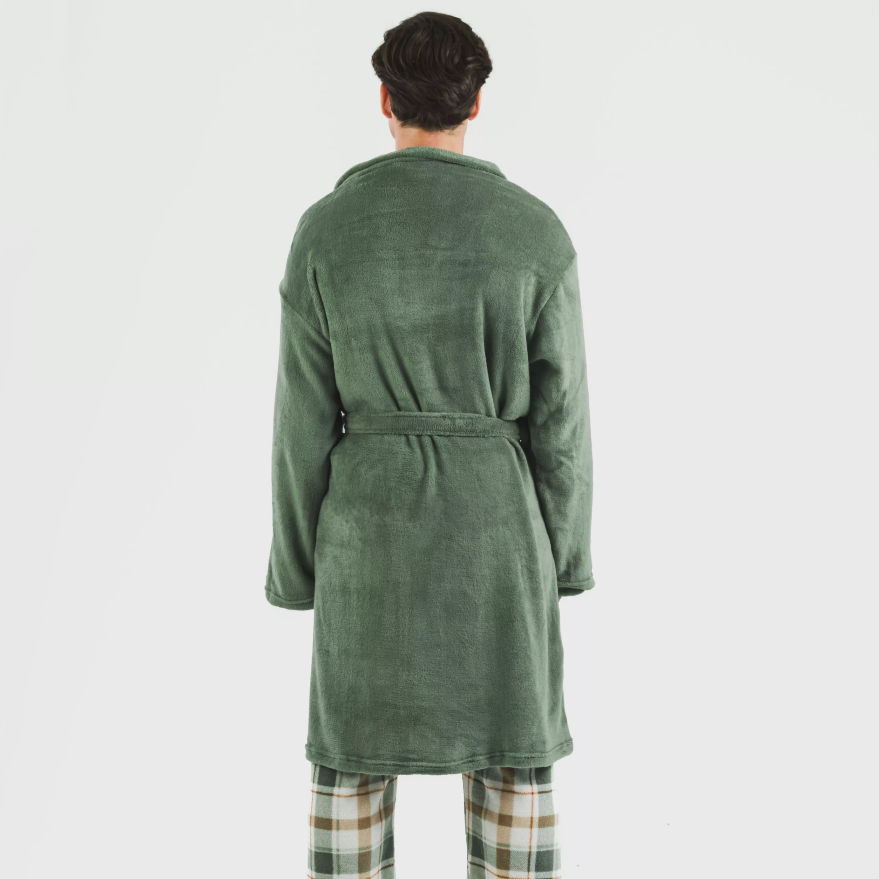 VESTAGLIA CORALLO DA UOMO SOLIDO