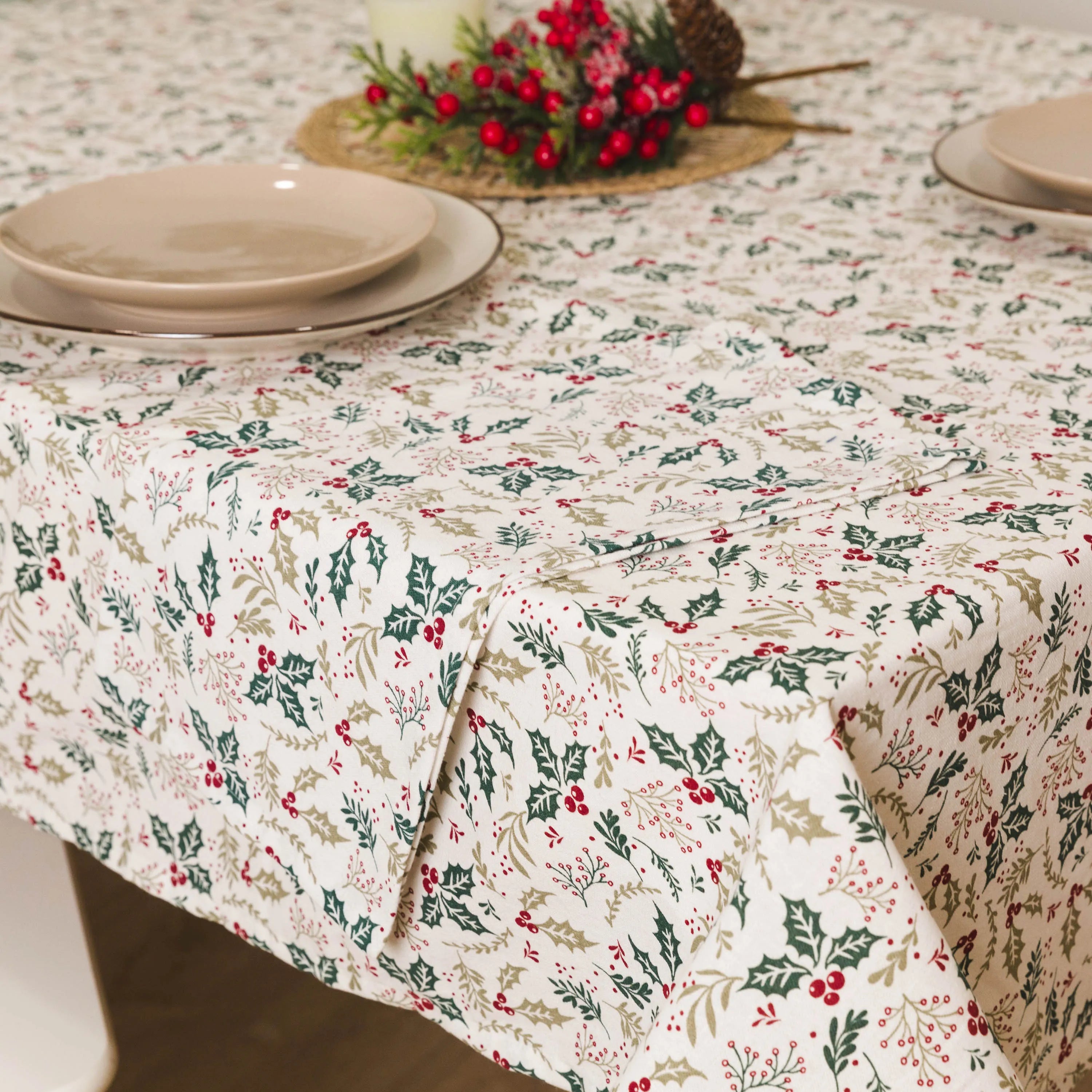 SET DI 4 TOVAGLIOLI AGRIFOGLIO