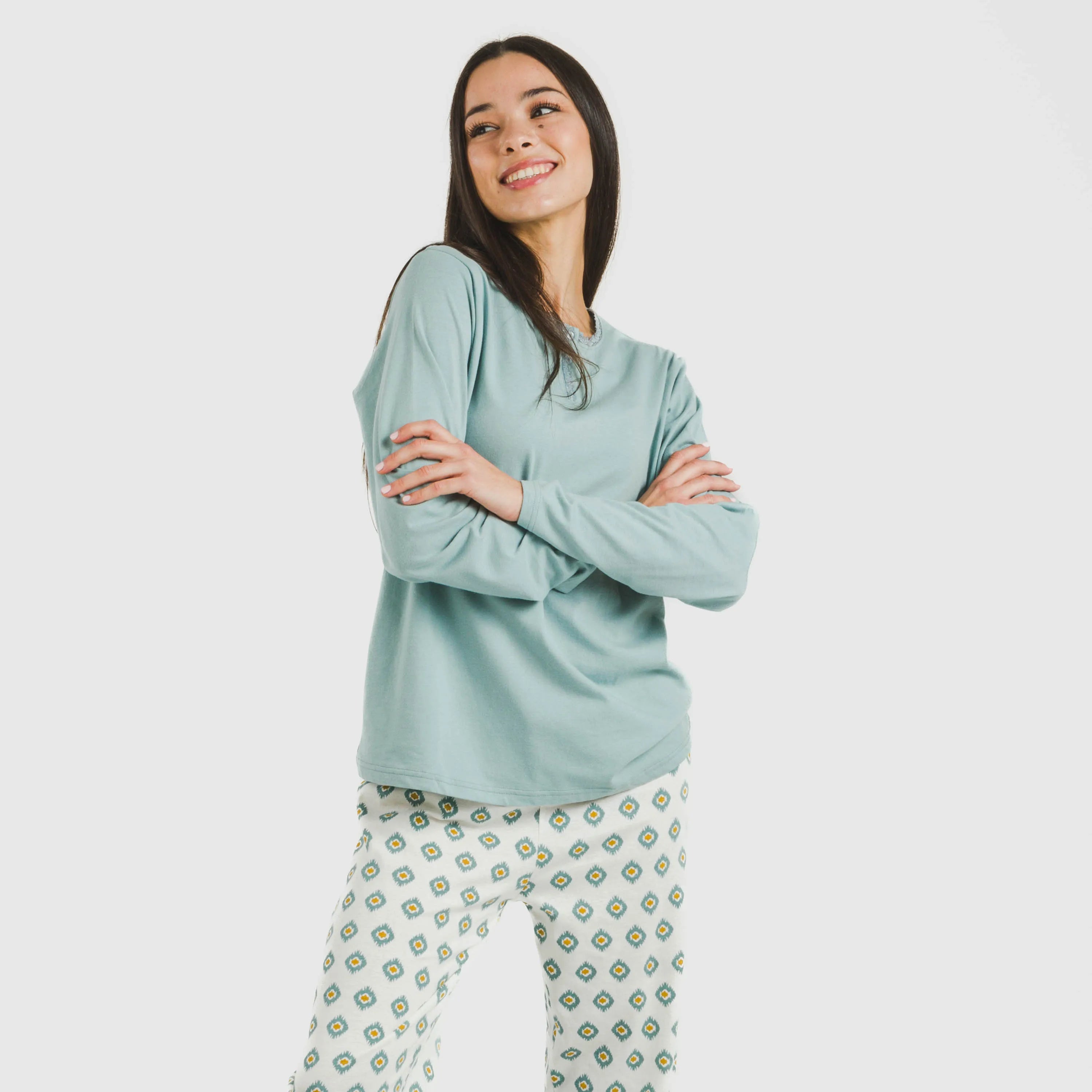 PIGIAMA LUNGO DA DONNA ALG JOY