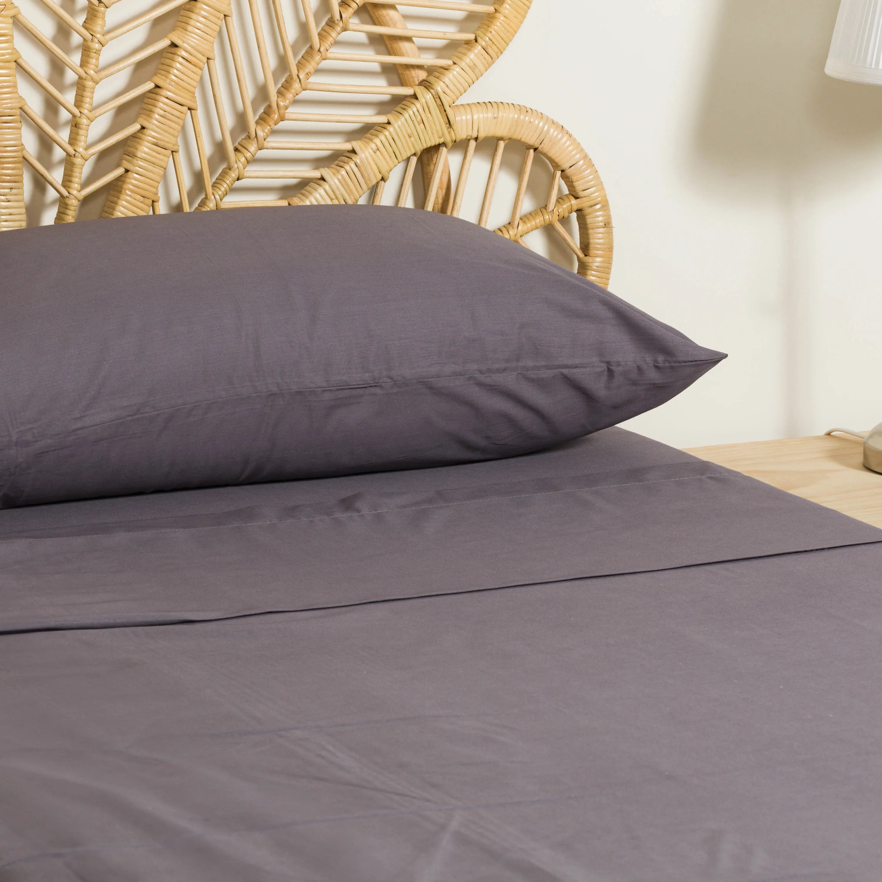 SET LENZUOLA PERCALE ALG TINTO