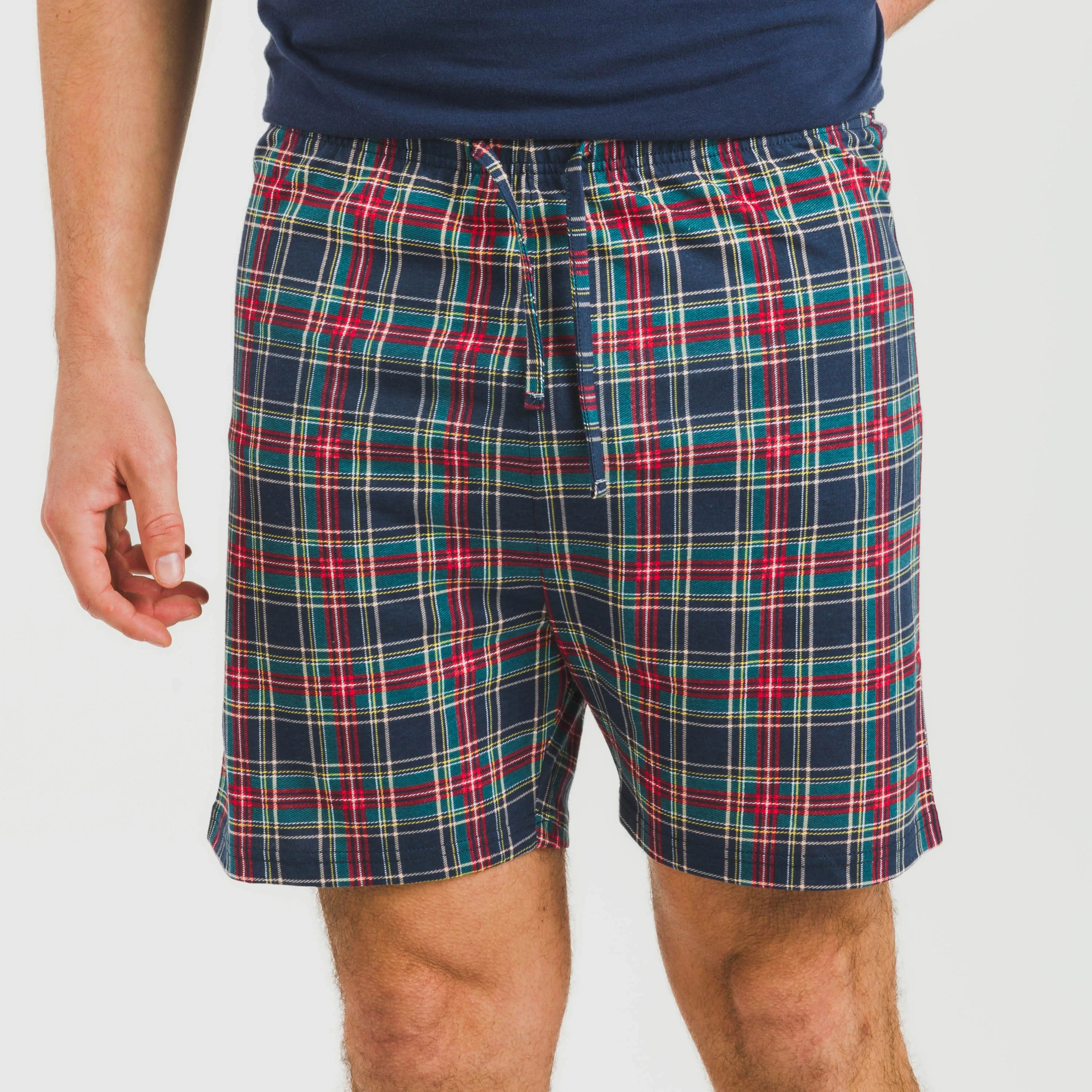 Pigiama corto da uomo, Alg, Zephyr Check