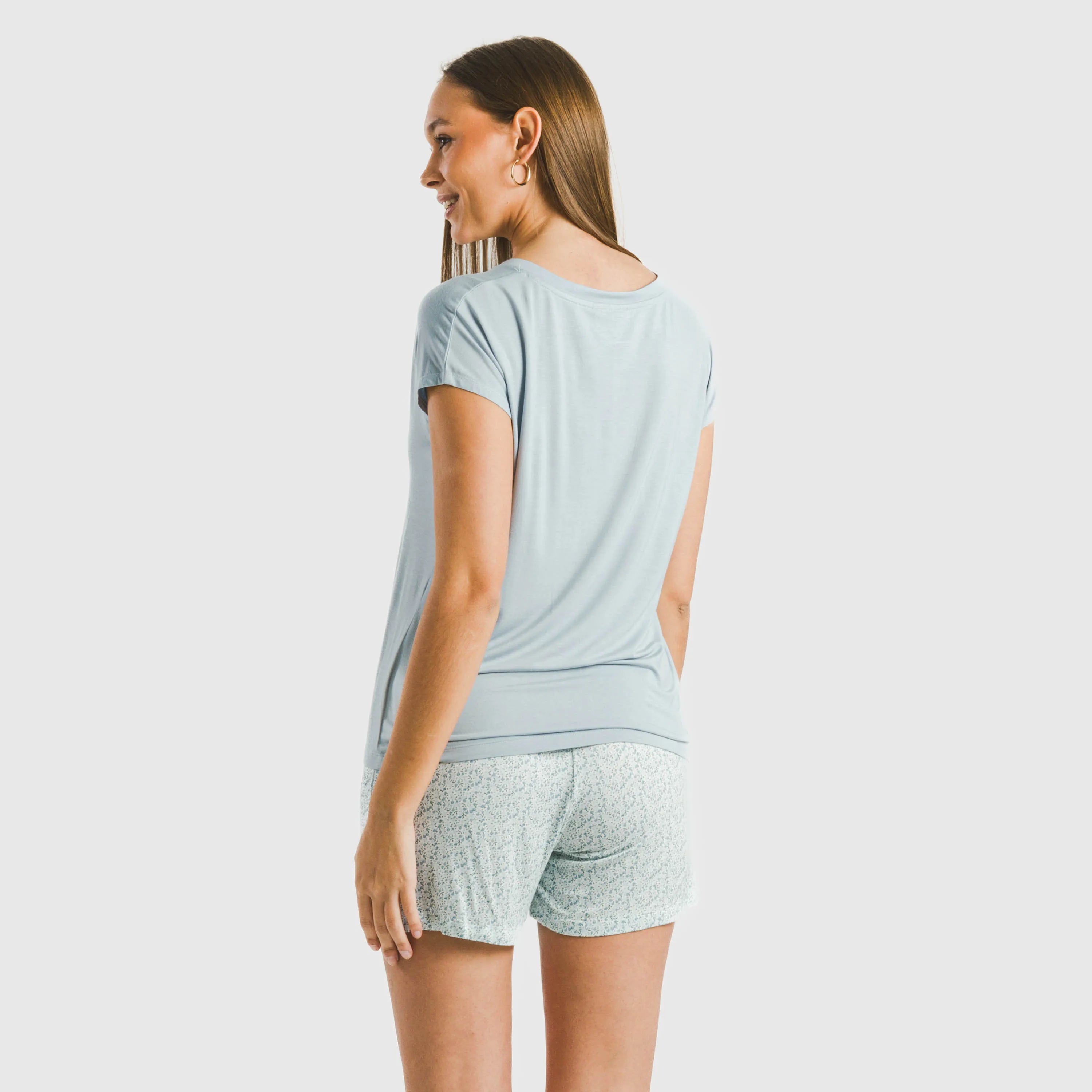 CTR M/FLUID PIGIAMA DONNA IN VISCOSA CRIS