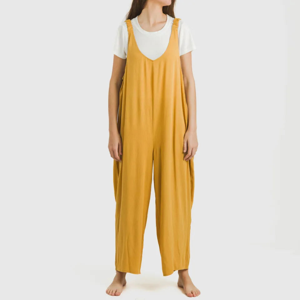 TUTA LUNGA DONNA VISCOSA BAMBULA TINTA UNITA