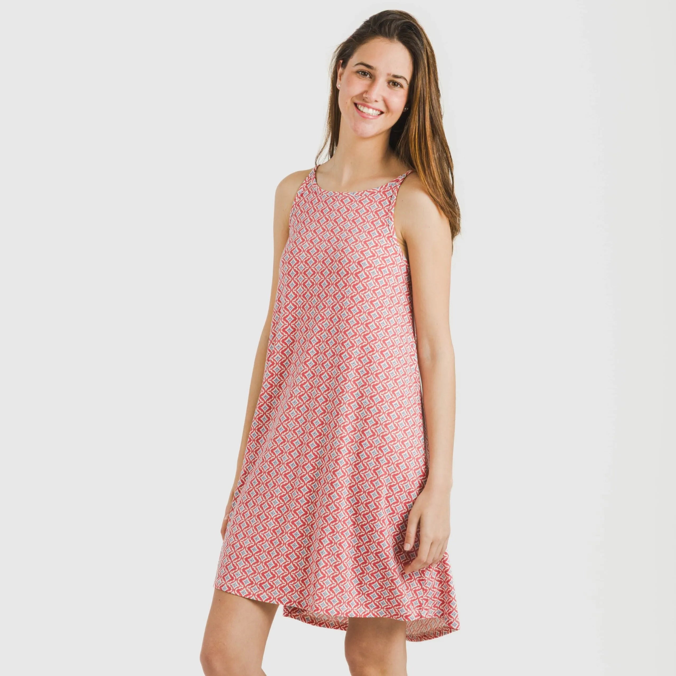 ABITO CORTO IN CREPE DULCINEA CON SPALLINE