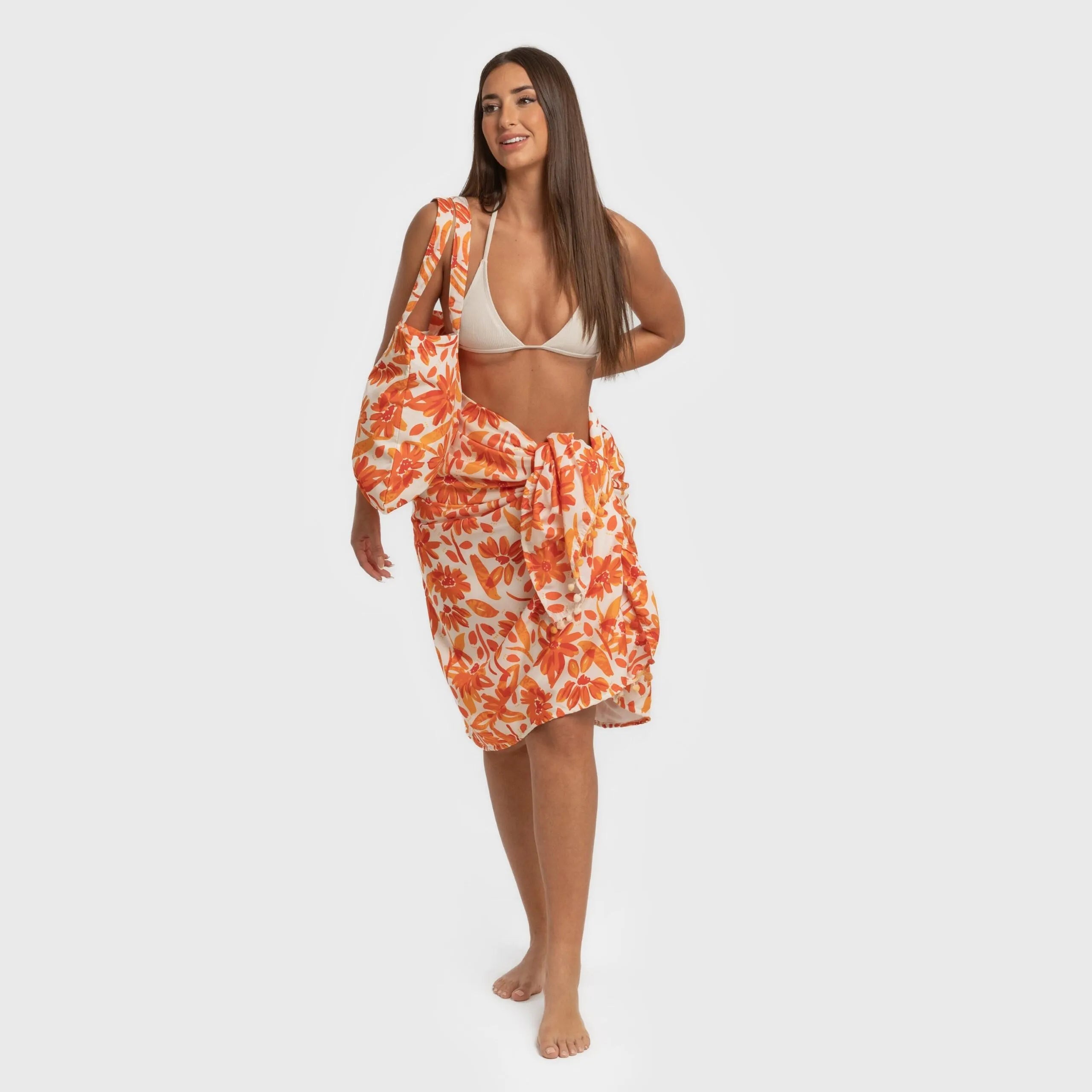 Asciugamano Sarong + Borsa Rando