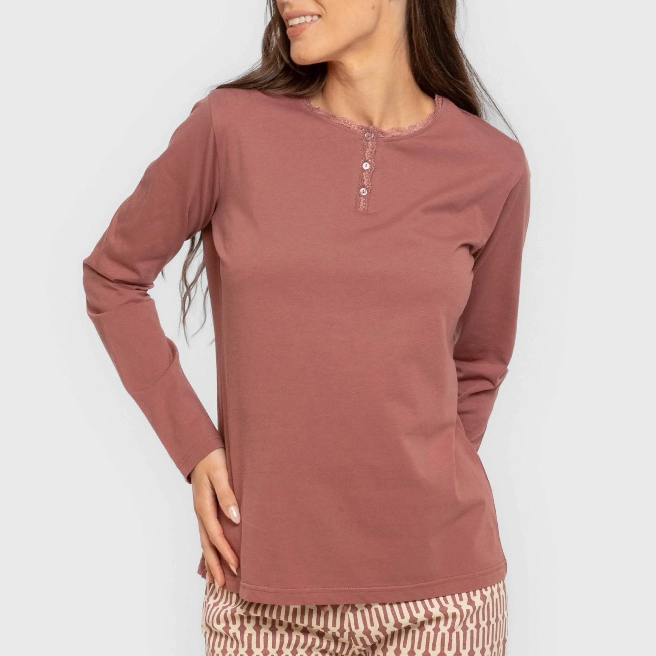 PIGIAMA LUNGO DA DONNA EUCALYPTUS