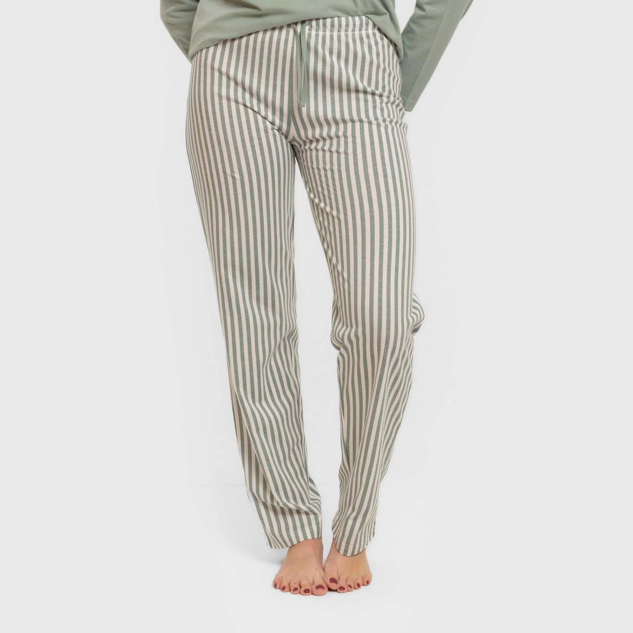 PIGIAMA LUNGO DA DONNA A RIGHE KODAC