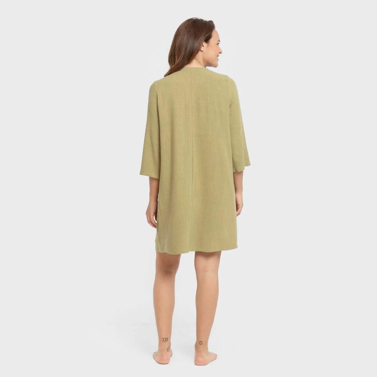 CAMICIA IN LINO SEMPLICE DA DONNA