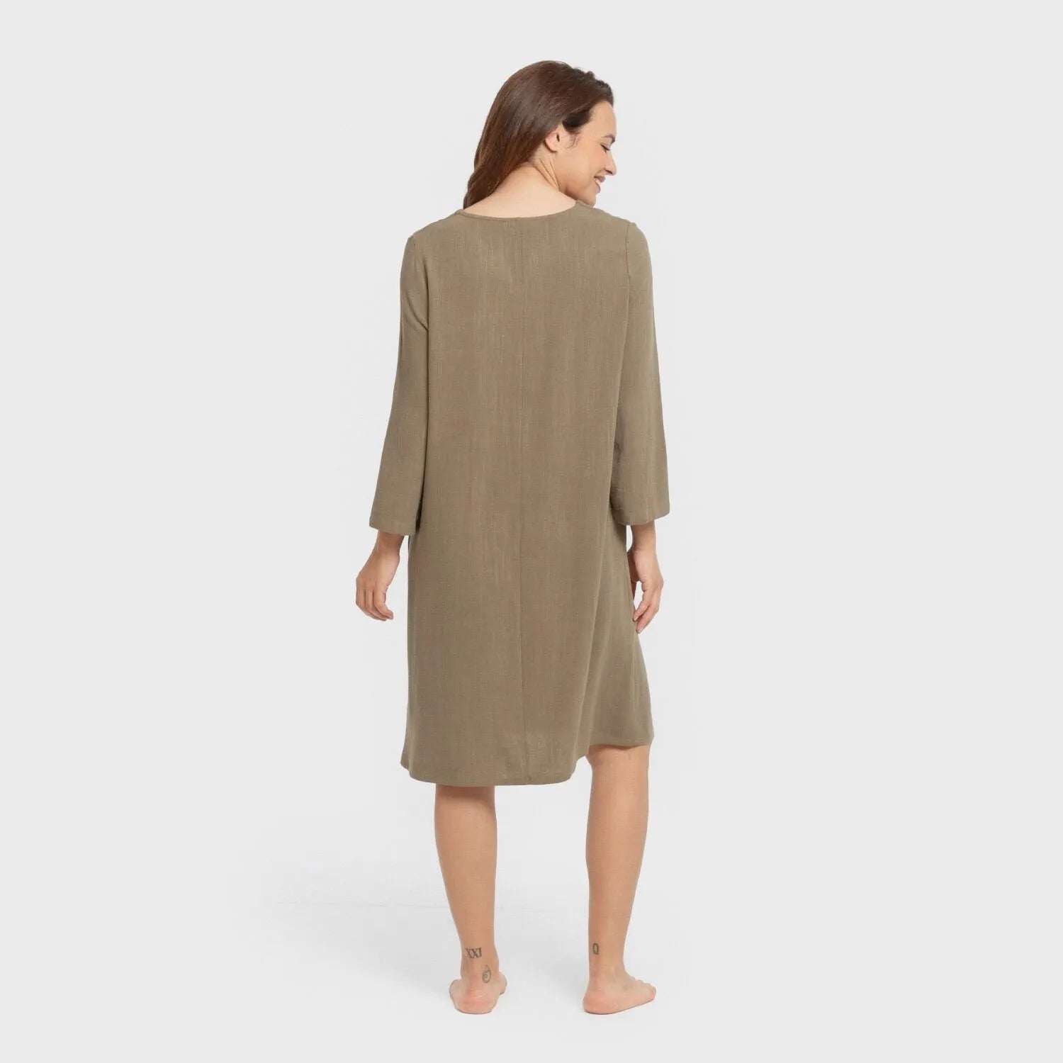 CAMICIA IN LINO SEMPLICE DA DONNA