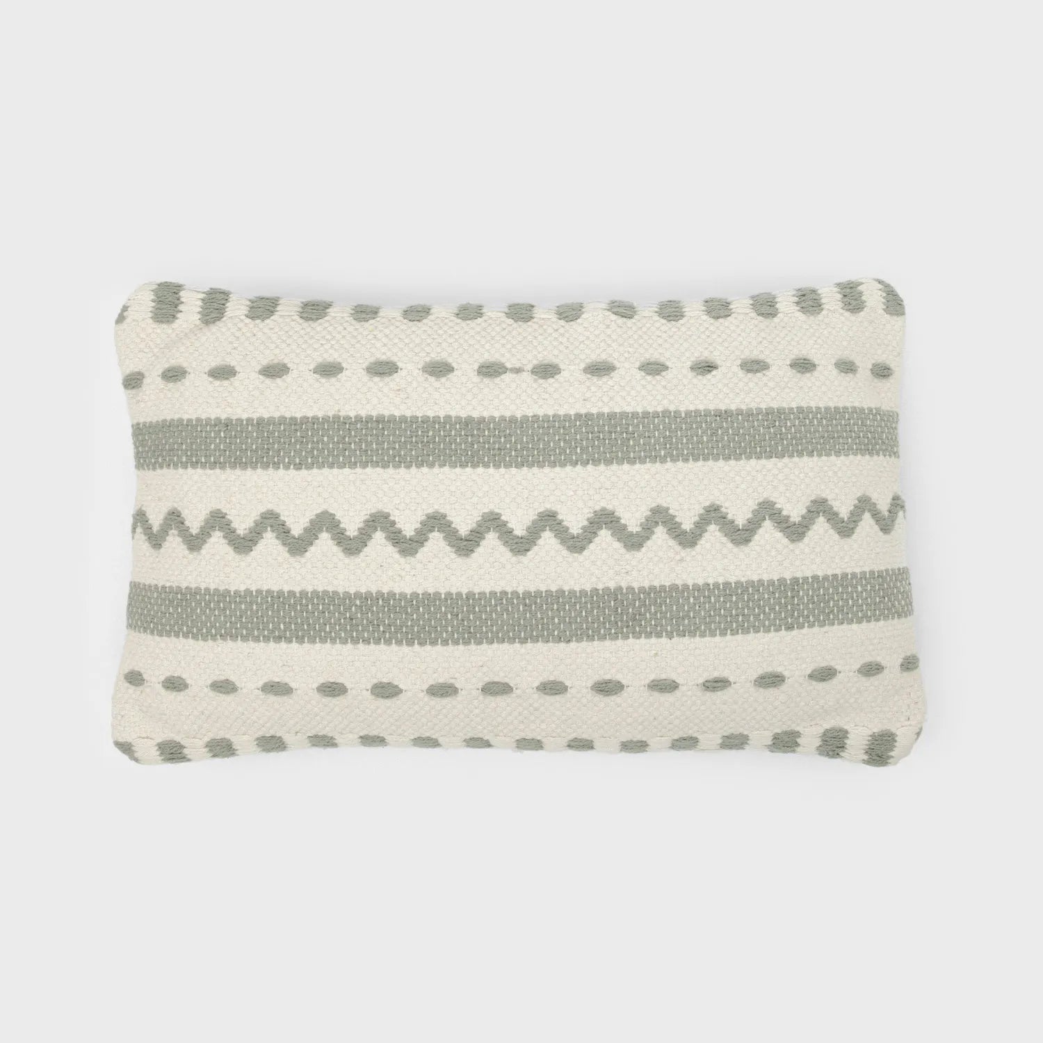 Cojín rectangular algodón Leito 30x50 - funda + relleno