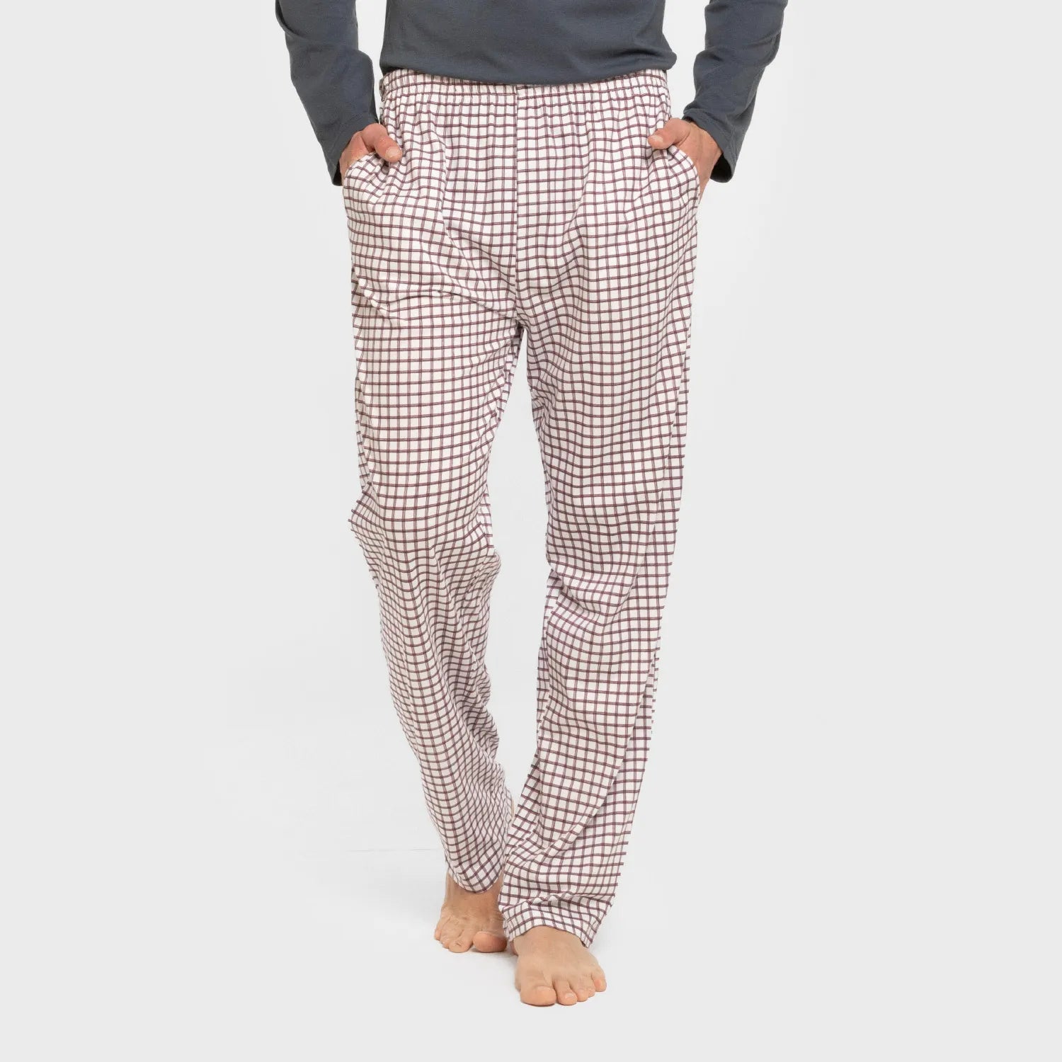 PIGIAMA LUNGO DA UOMO A QUADRI MICHAEL