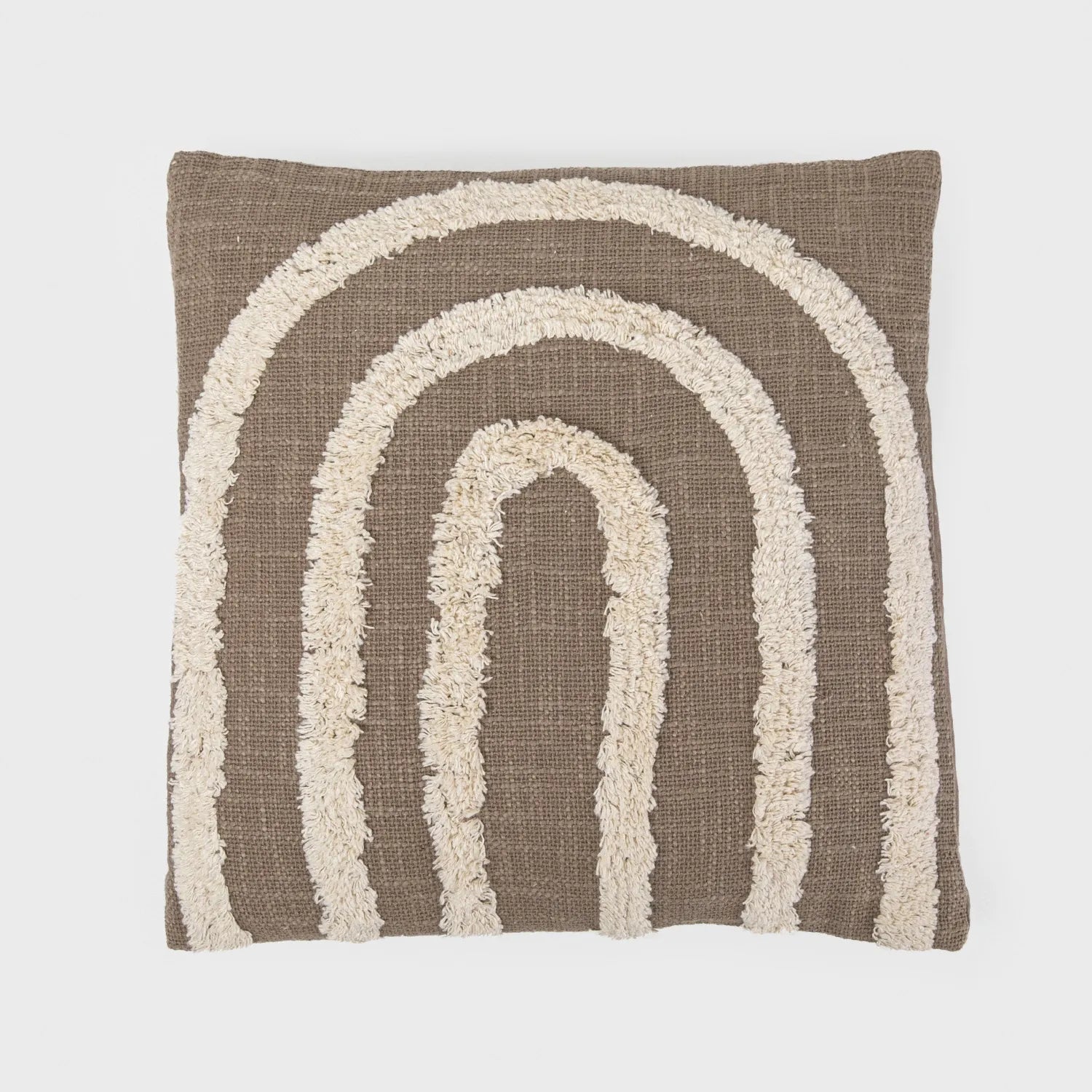 Cojín cuadrante algodón Drus 45x45 - funda + relleno