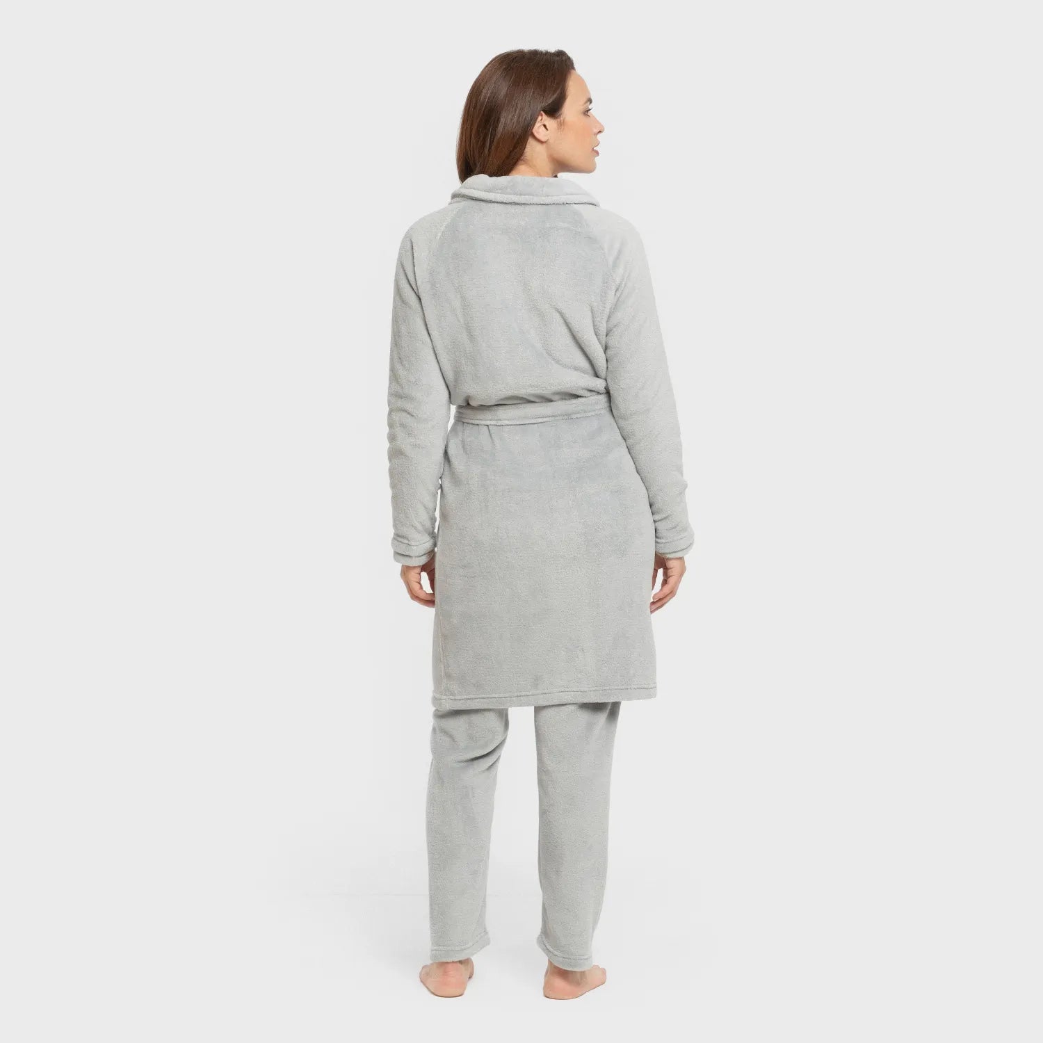 VESTAGLIA CORALLO DA DONNA IN TESSUTO SOLIDO