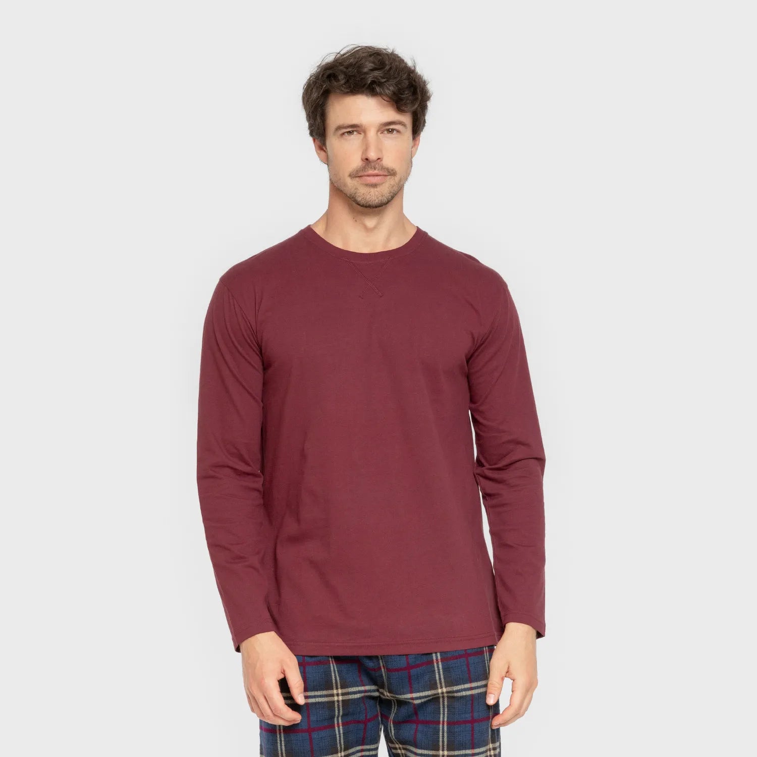 PIGIAMA DA UOMO IN FLANELLA CON PIASTRELLE