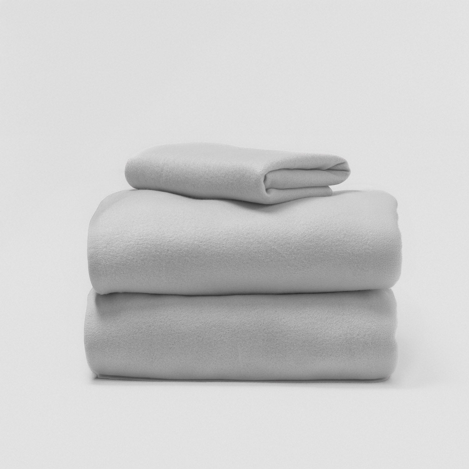 Juego de sábanas Pirineo Lisas Gris Claro - PR