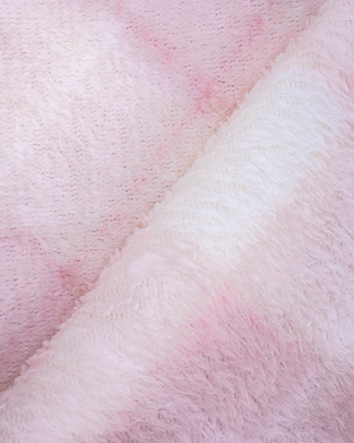 Manta coral Cuadro Guima rosa