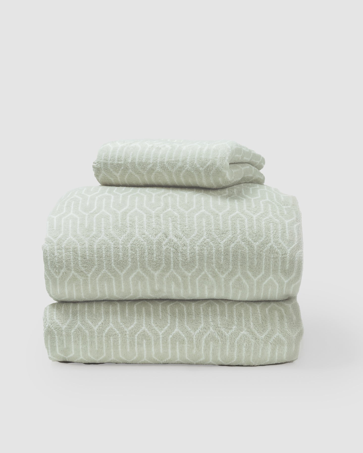 Juego de sábanas coralina Yolanda verde - PR