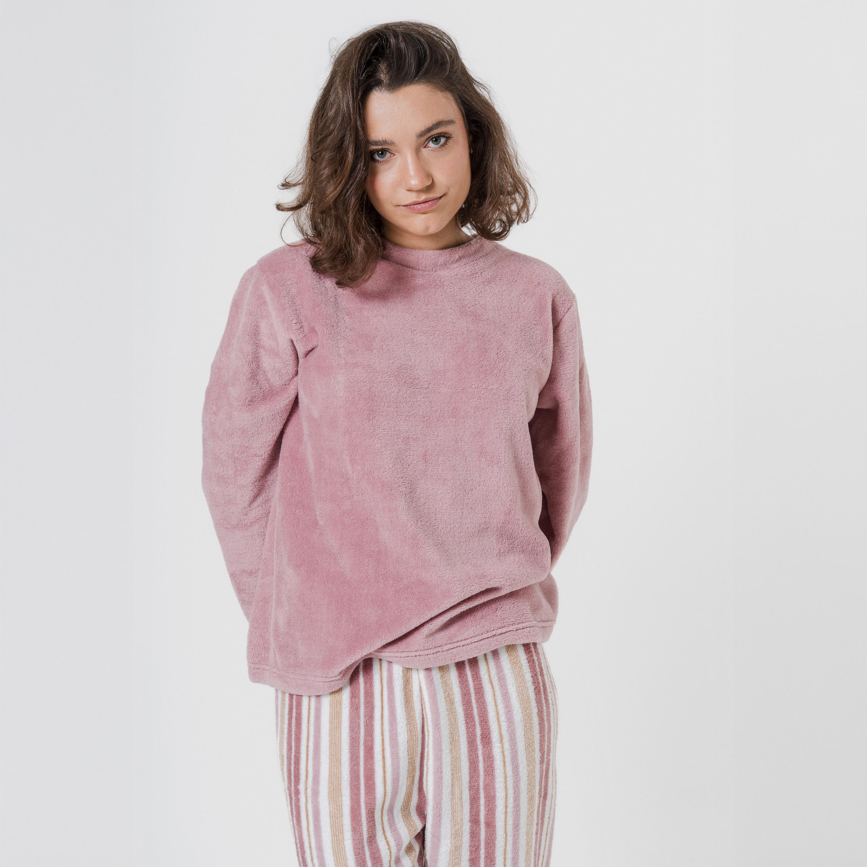 Pijama coral Raya Calendula Rosa
