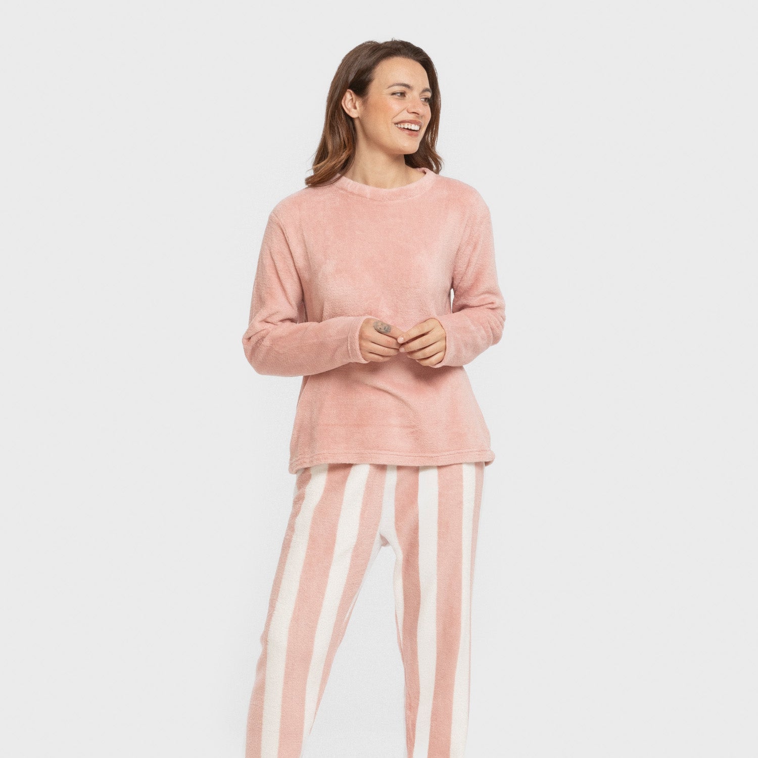 Pijama coral Raya Vinia rosa