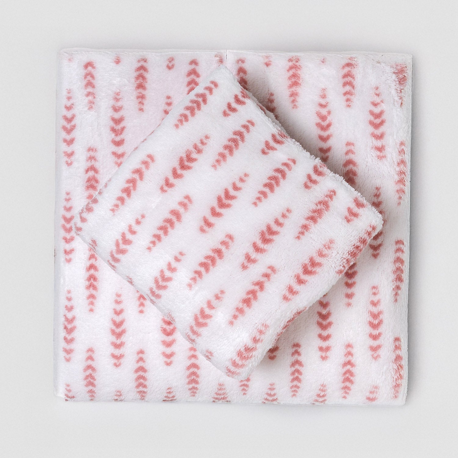 Juego de sábanas coralina Espiga rosa cuna