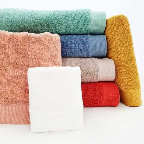 Asciugamano 400gr doppia spugna indaco asciugamani-da-400-450gr