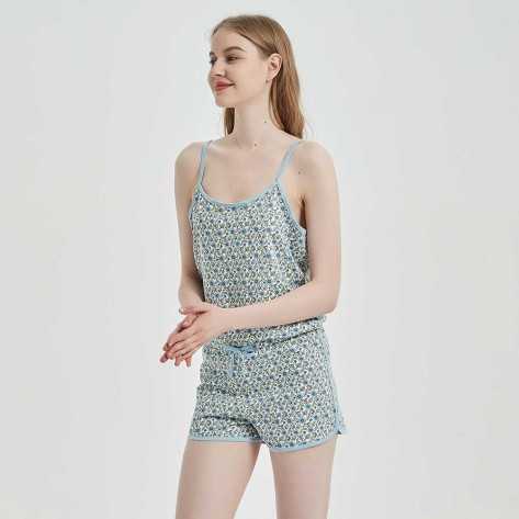 Tuta cotone Irene blu Tuta cotone Irene blu