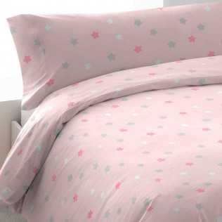 Copripiumino cotone Tuly rosa 2