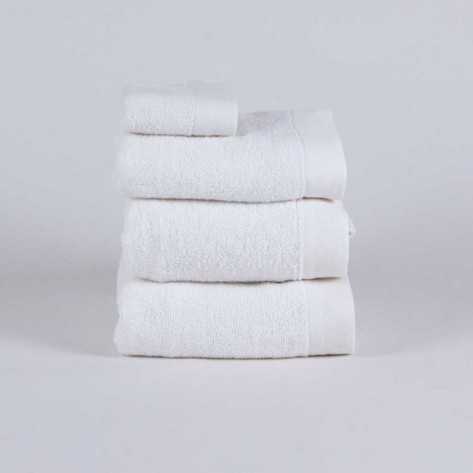 Asciugamano 400gr doppia spugna bianco asciugamani-da-400-450gr